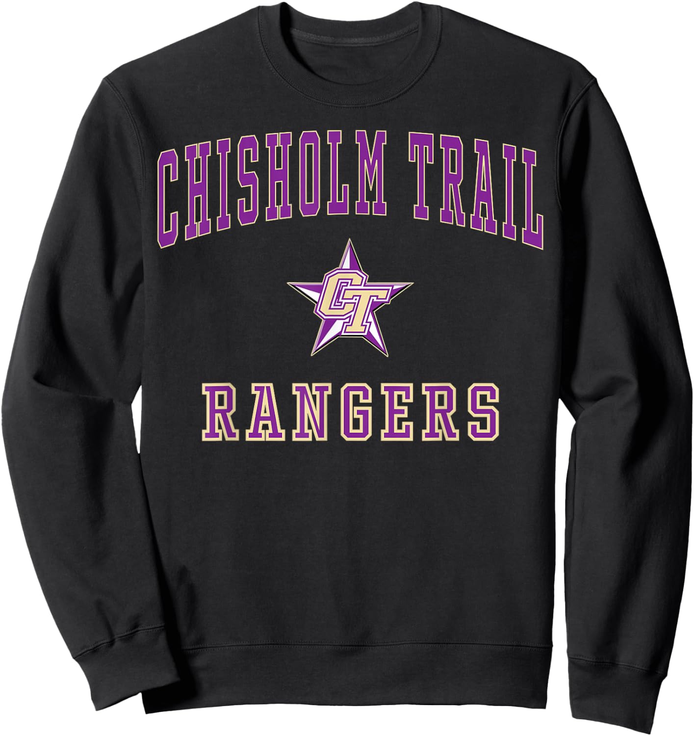 Chisholm Trail High School Rangers C1 Sweatshirt - Sweatshirt | Black