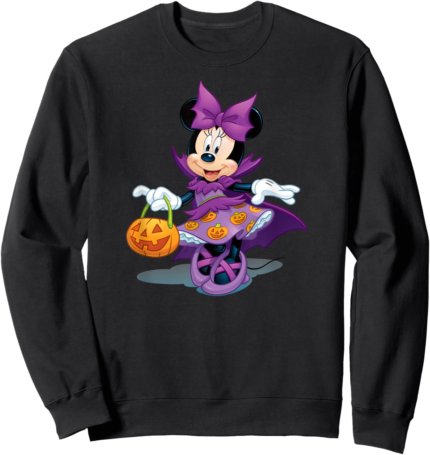 Disney - Halloween Minnie Trick or Treat Sweatshirt - Sweatshirt | Black