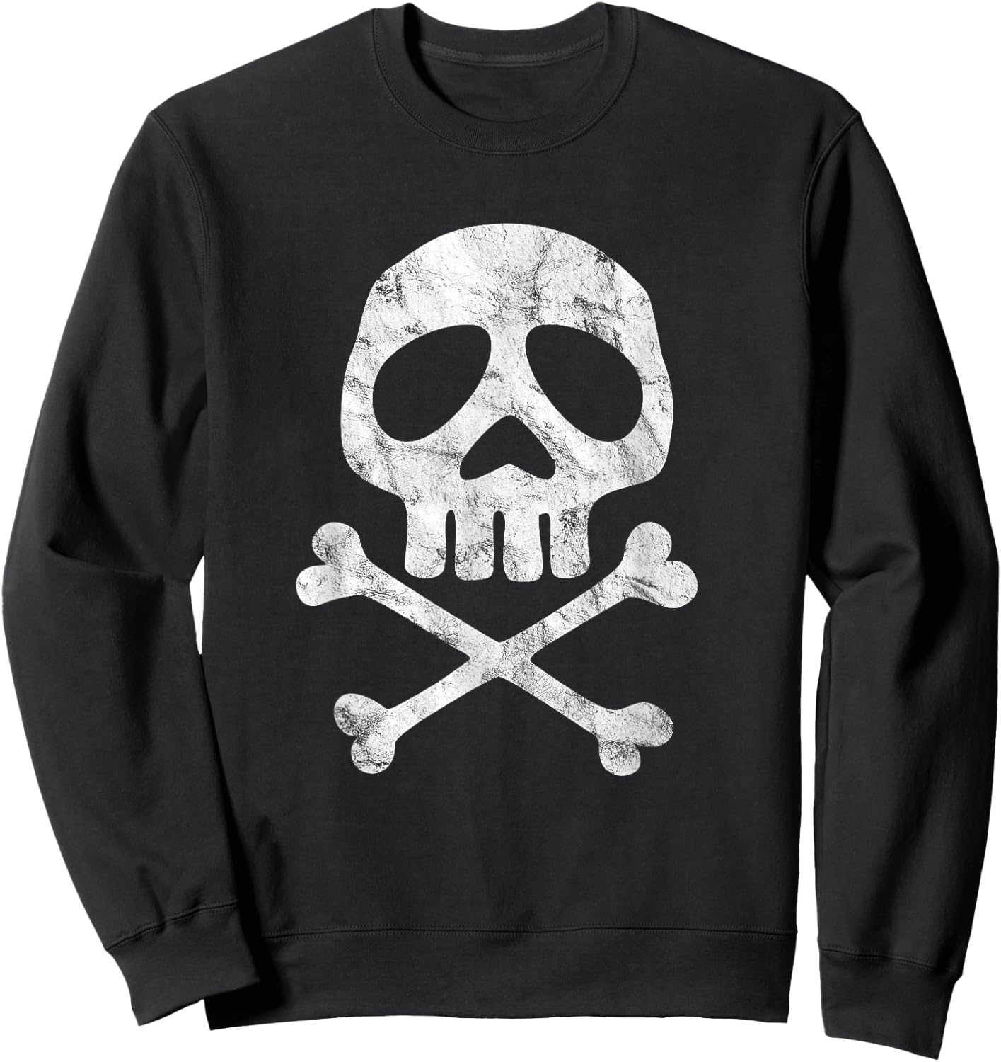 Skull, Space Pirate, Captain Party Halloween Day of the Dead Sweatshirt - Sweatshirt | Black