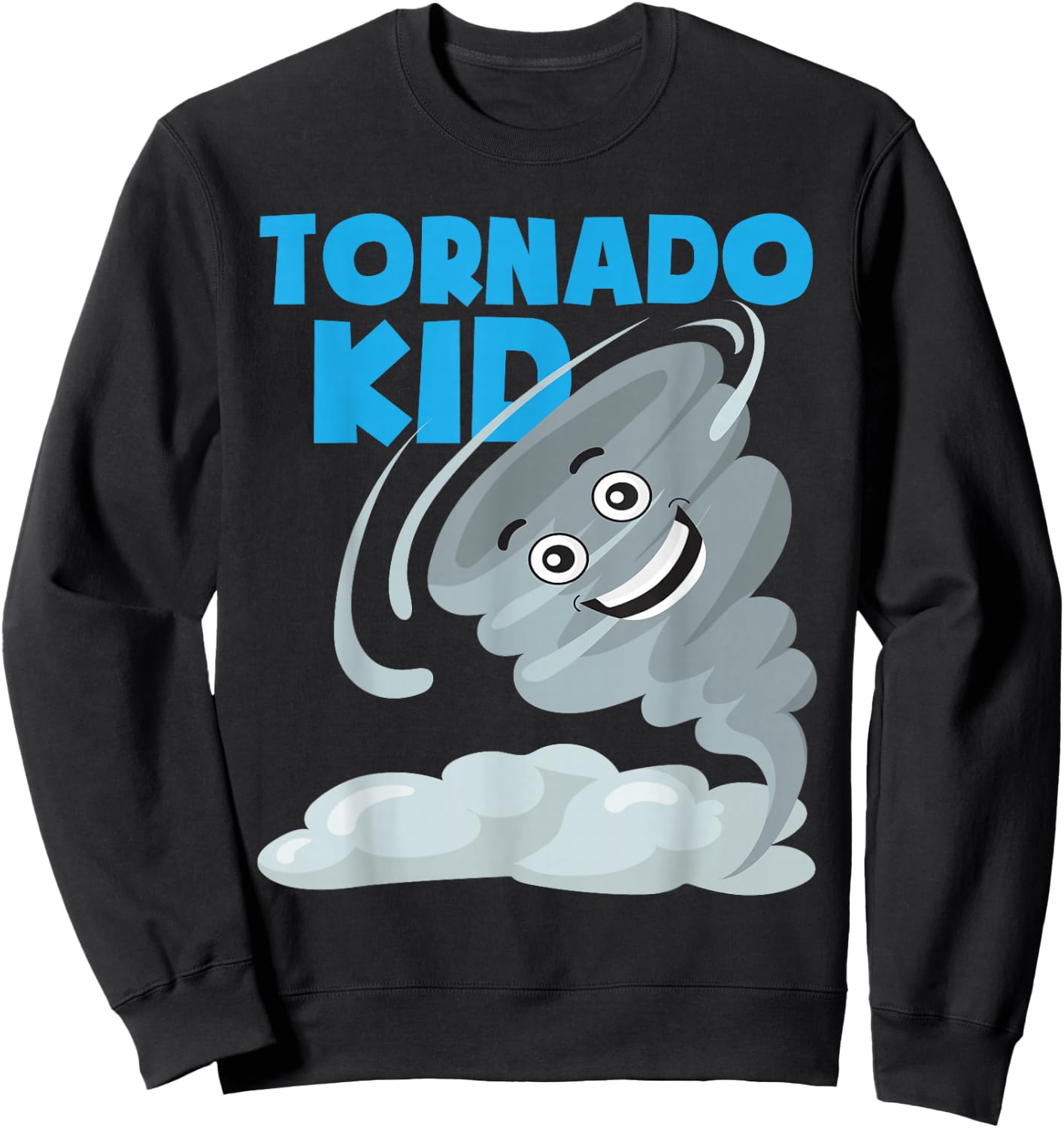 Tornado Kid - Storm Hunter Hurricane Chaser Meteorology Sweatshirt - Sweatshirt | Black