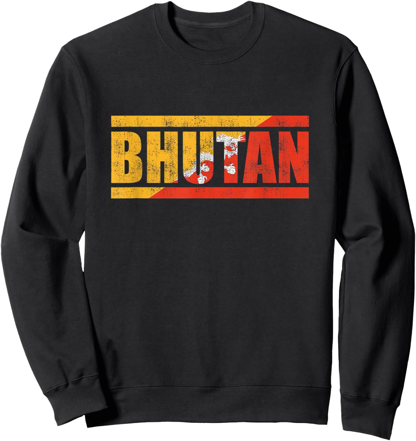 Bhutan Sweatshirt - Sweatshirt | Black