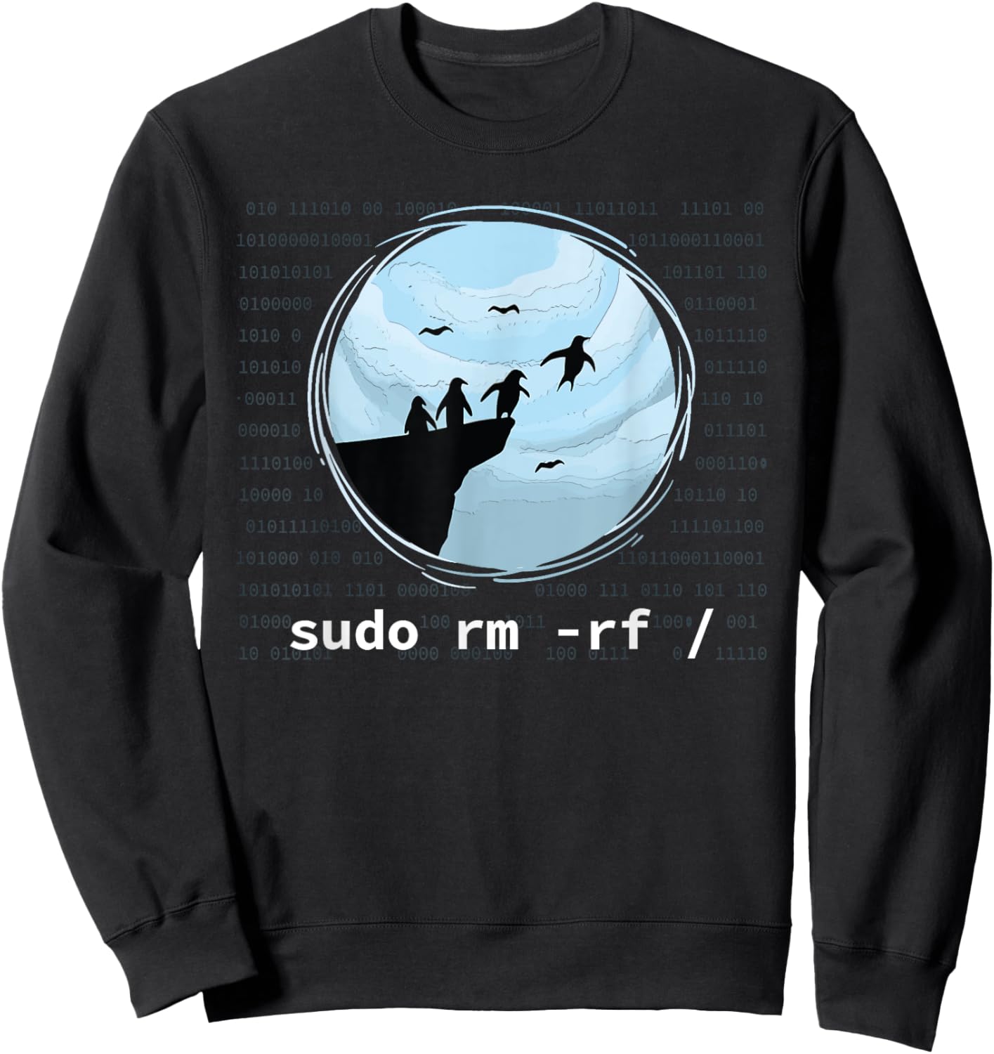 Sudo RM RF Sweatshirt - Sweatshirt | Black