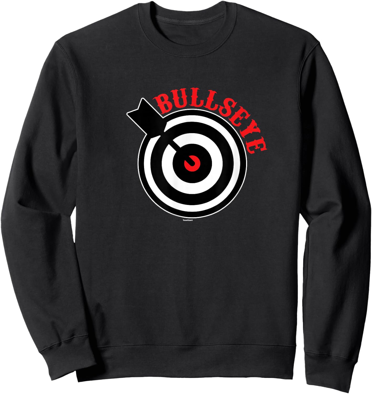 Bullseye Darts Dartboard Sports Dart Gift Sweatshirt - Sweatshirt | Black