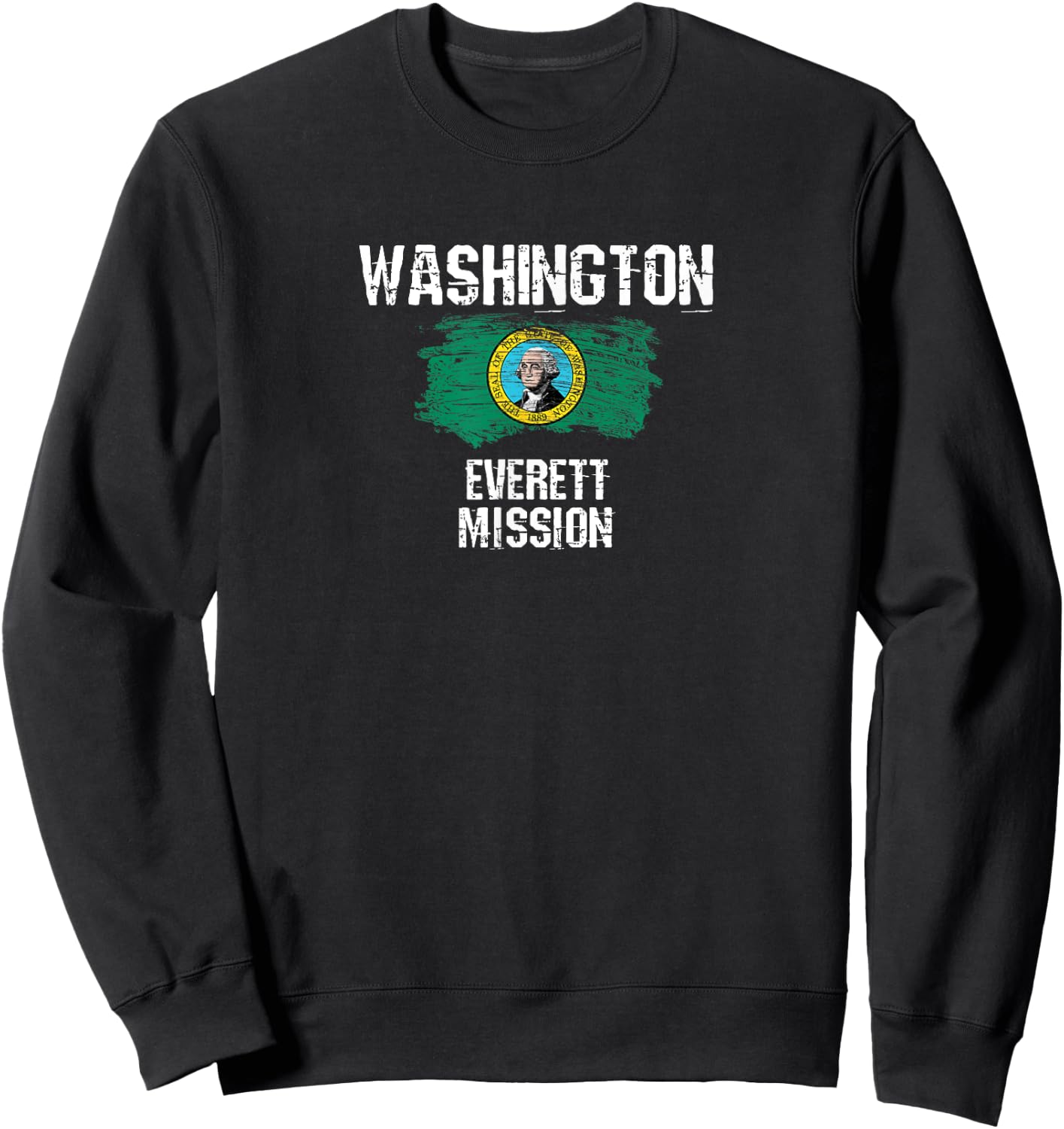 Washington Everett Mission Sweatshirt - Sweatshirt | Black