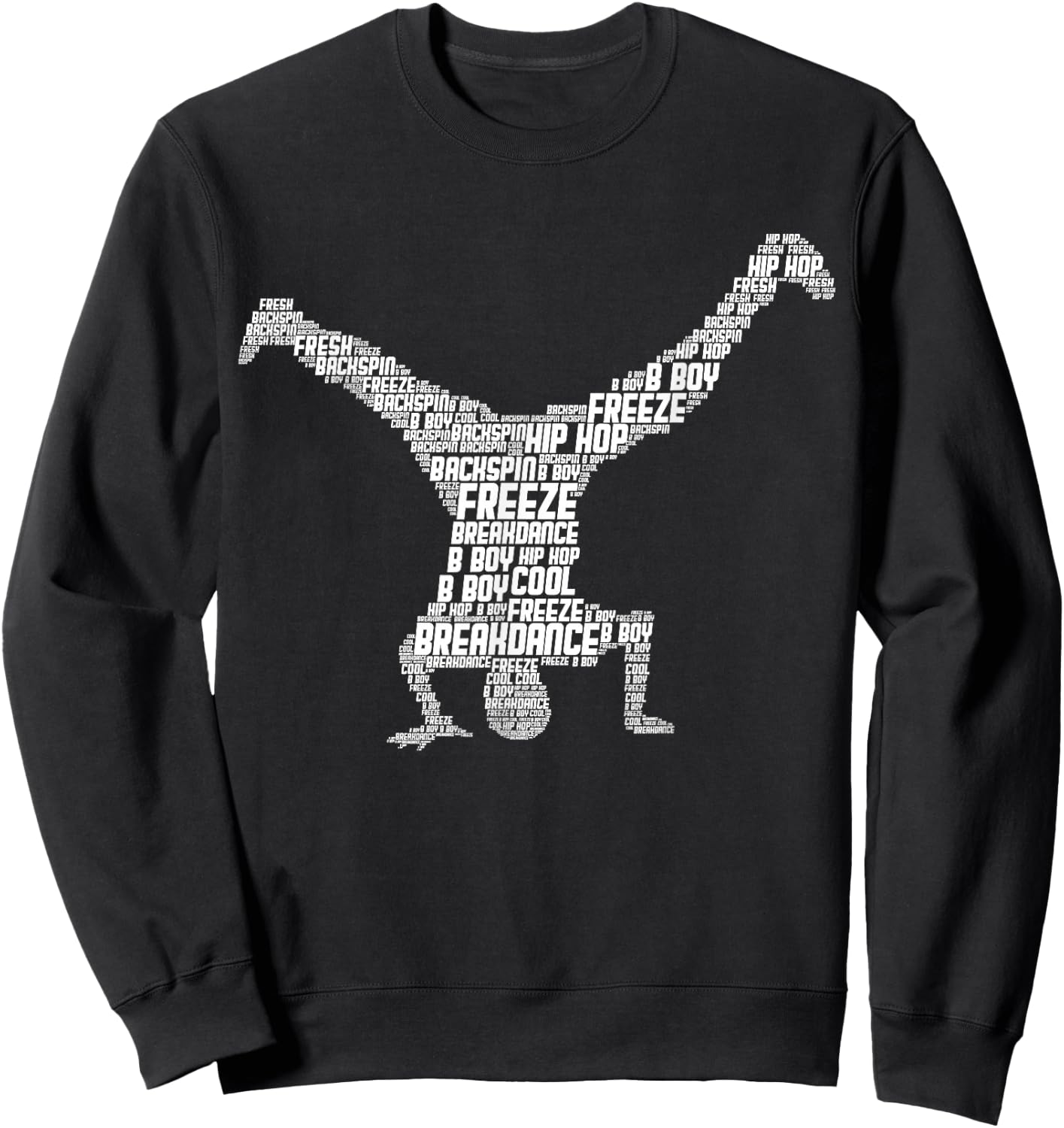 Breakdance Breakdancer Breakdancing Children & Boys Sweatshirt - Sweatshirt | Black