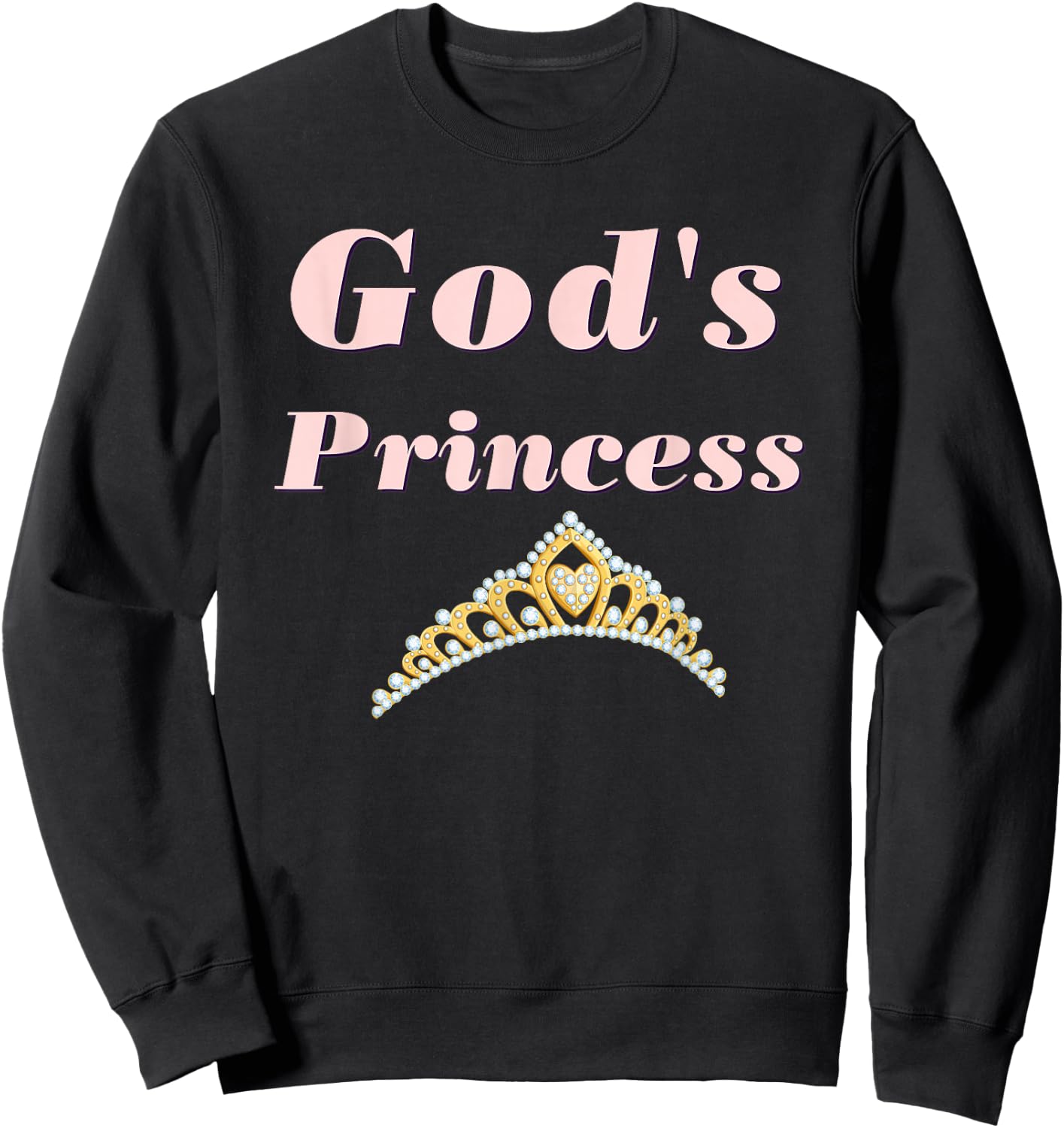 God's Princess Sweatshirt - Sweatshirt | Black