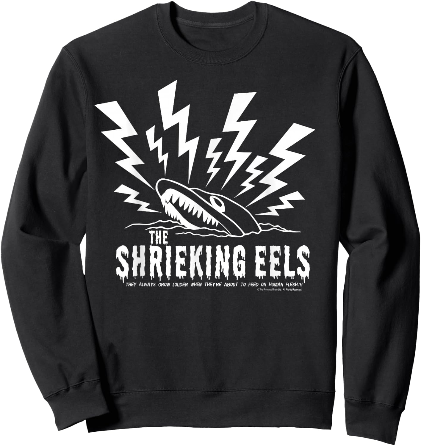 Princess Bride Shrieking Eels Sweatshirt - Sweatshirt | Black