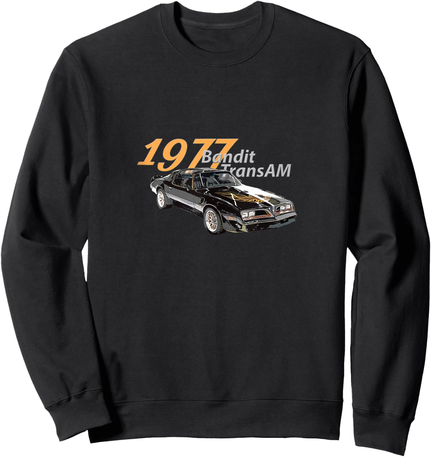 CLASSIC 1977 BANDIT TRANS AM - MUSCLE CARS, 1970s, Tank Sweatshirt - Sweatshirt | Black