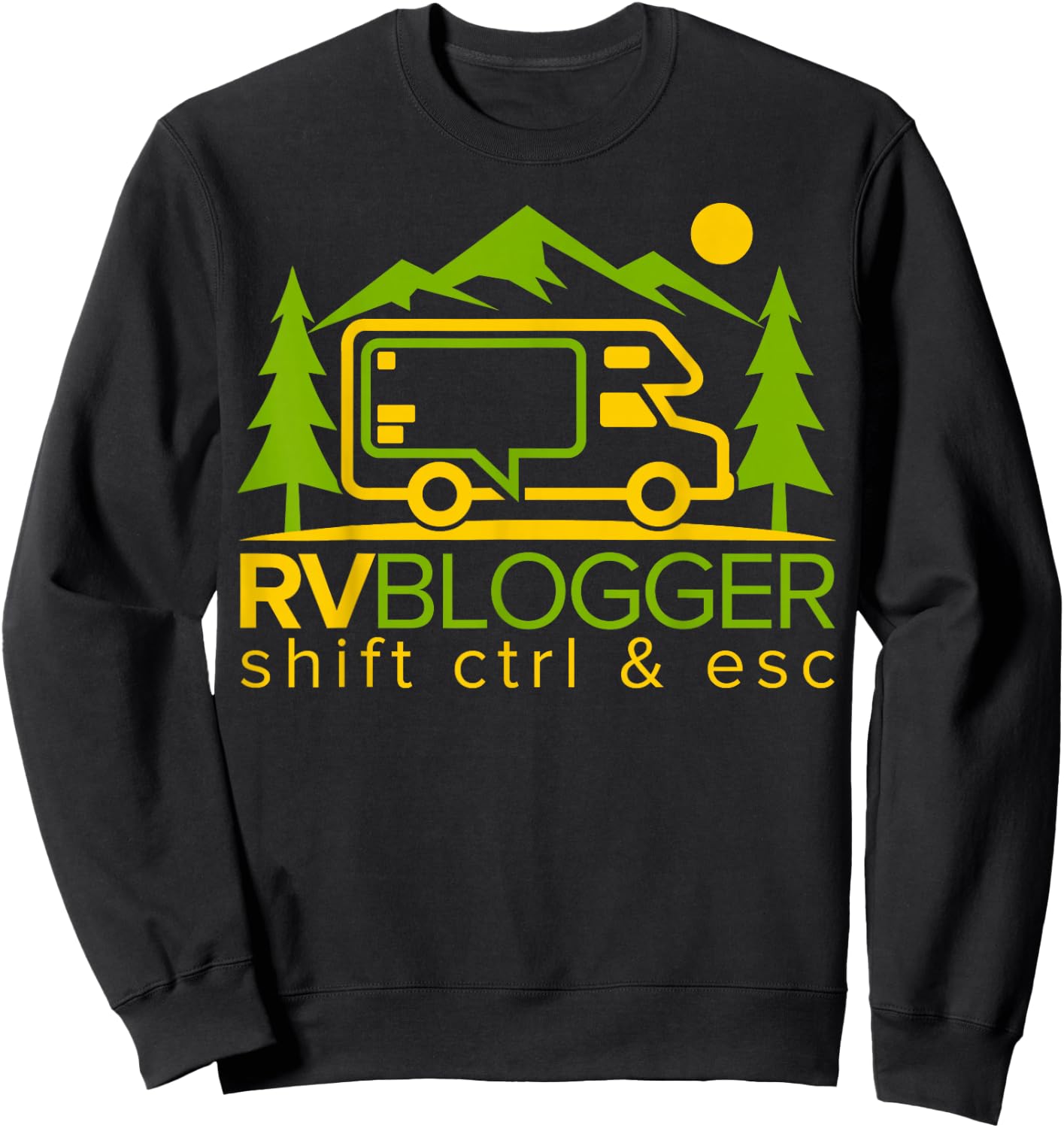 RVBlogger Logo Sweatshirt - Sweatshirt | Black