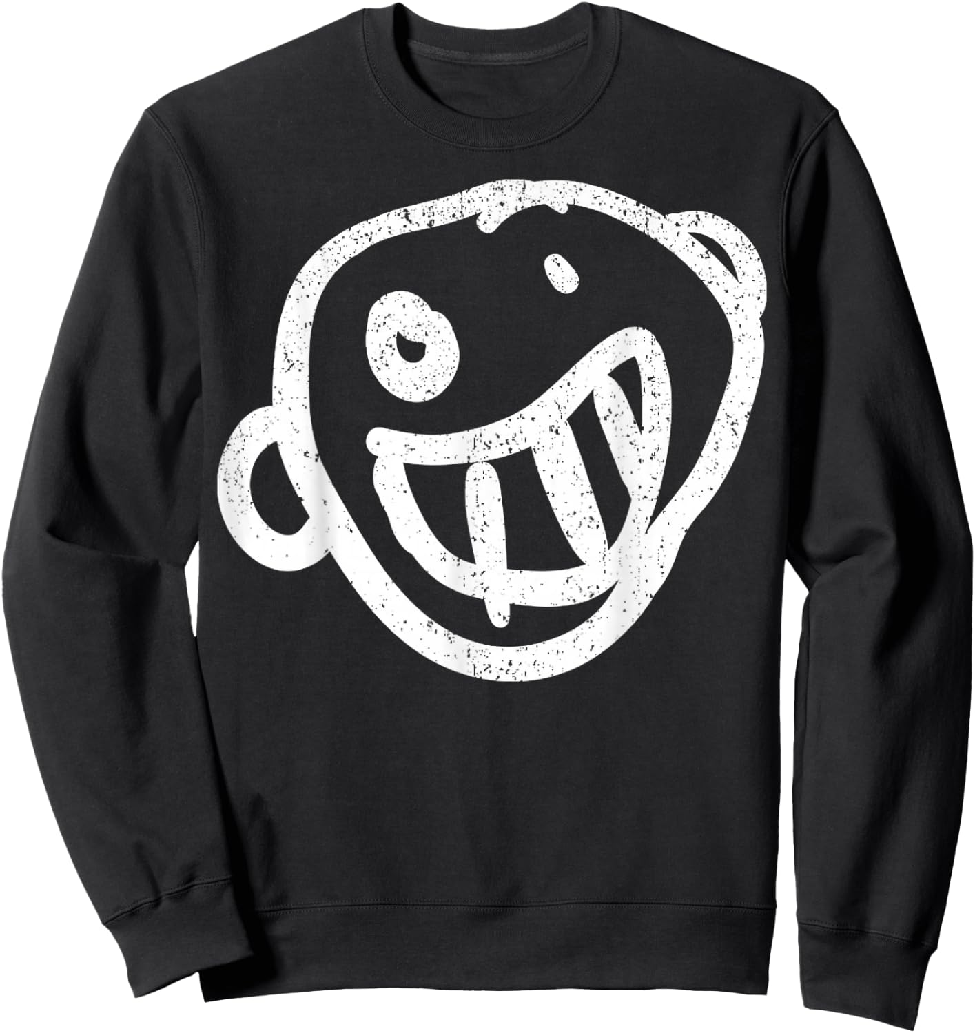 Vintage Hatchet Ben Face Sweatshirt - Sweatshirt | Black