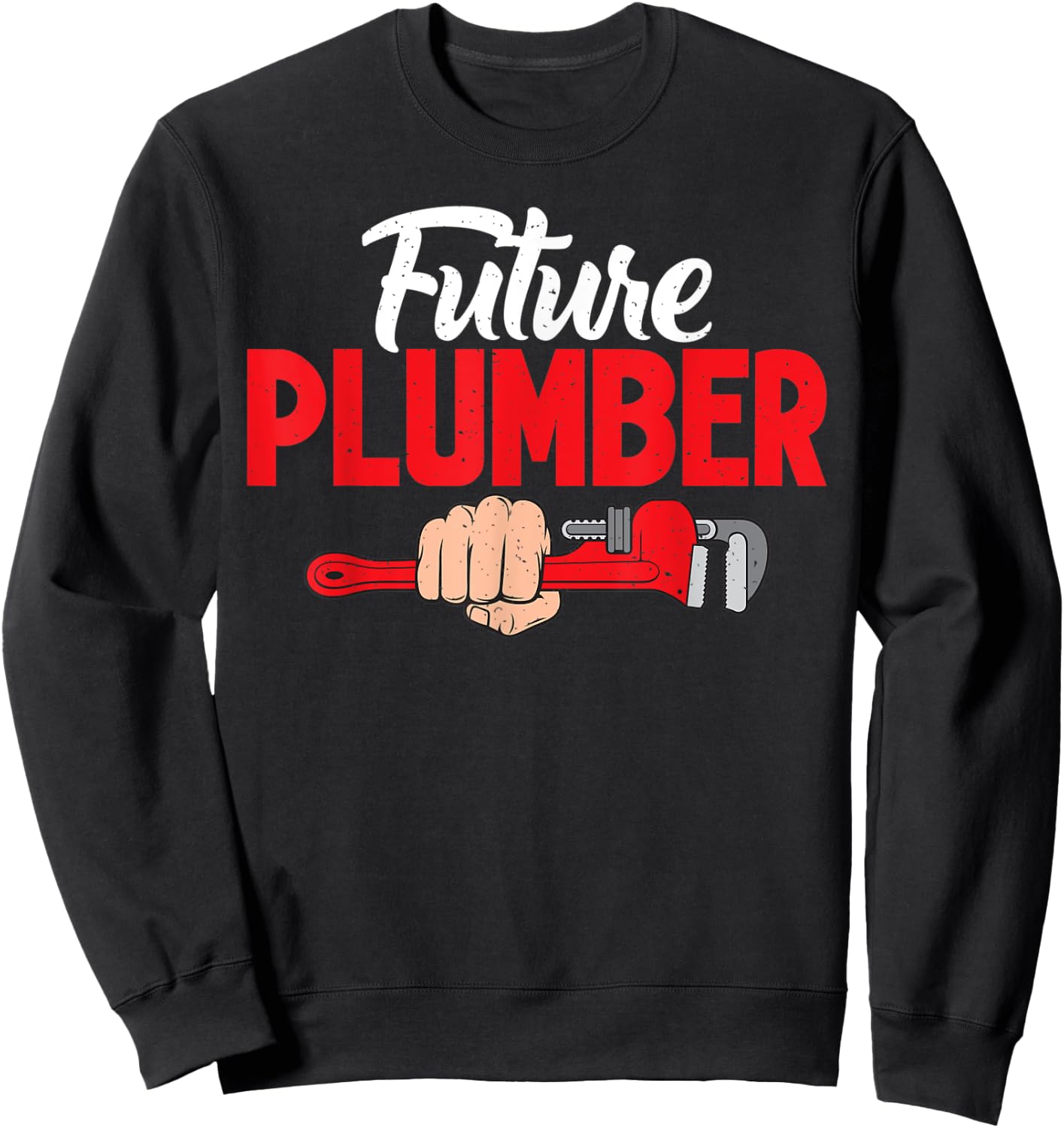 Future Plumber Sweatshirt - Sweatshirt | Black