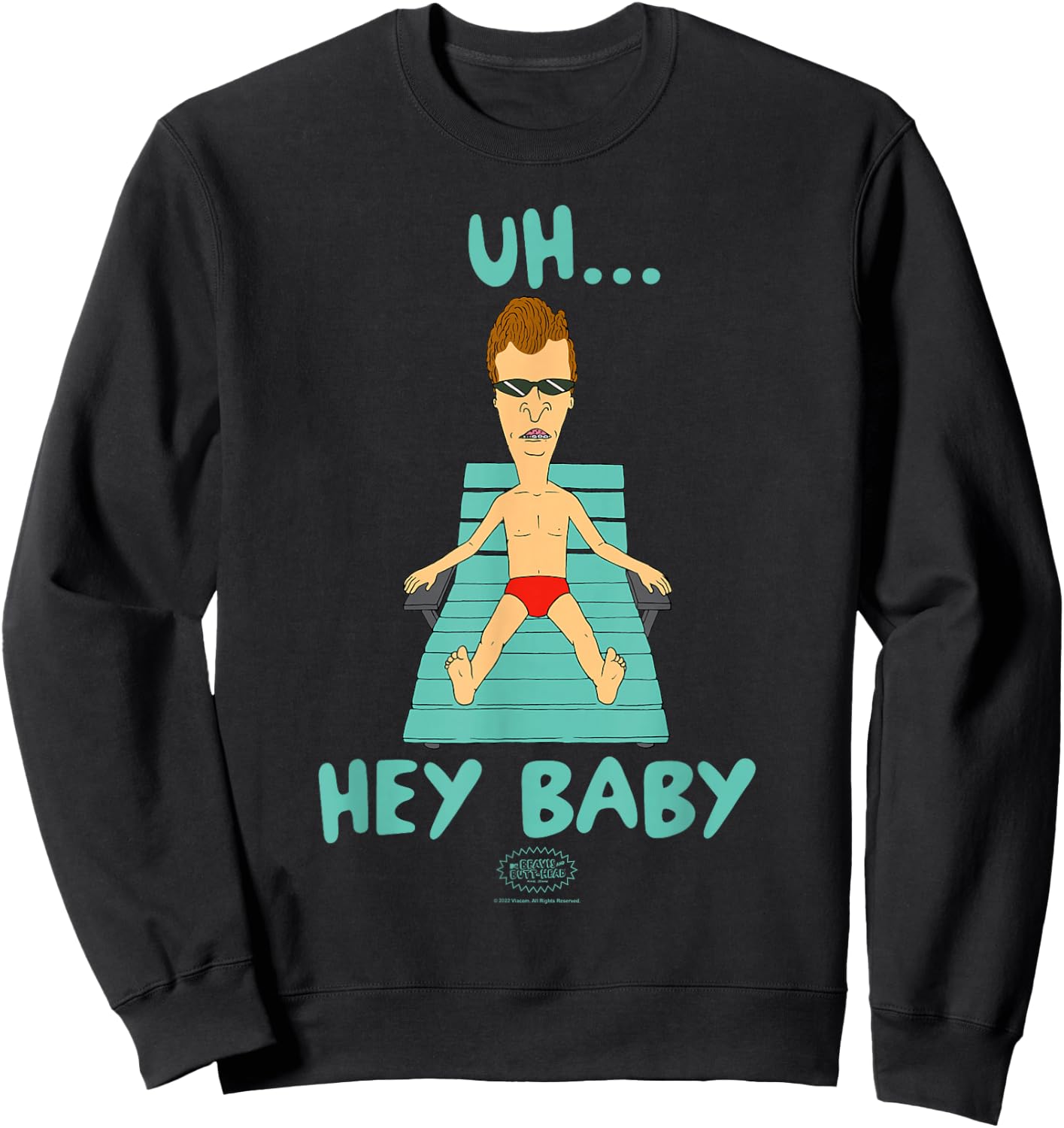 Beavis and Butt-Head Come to Butt-Head Small Sweatshirt - Sweatshirt | Black