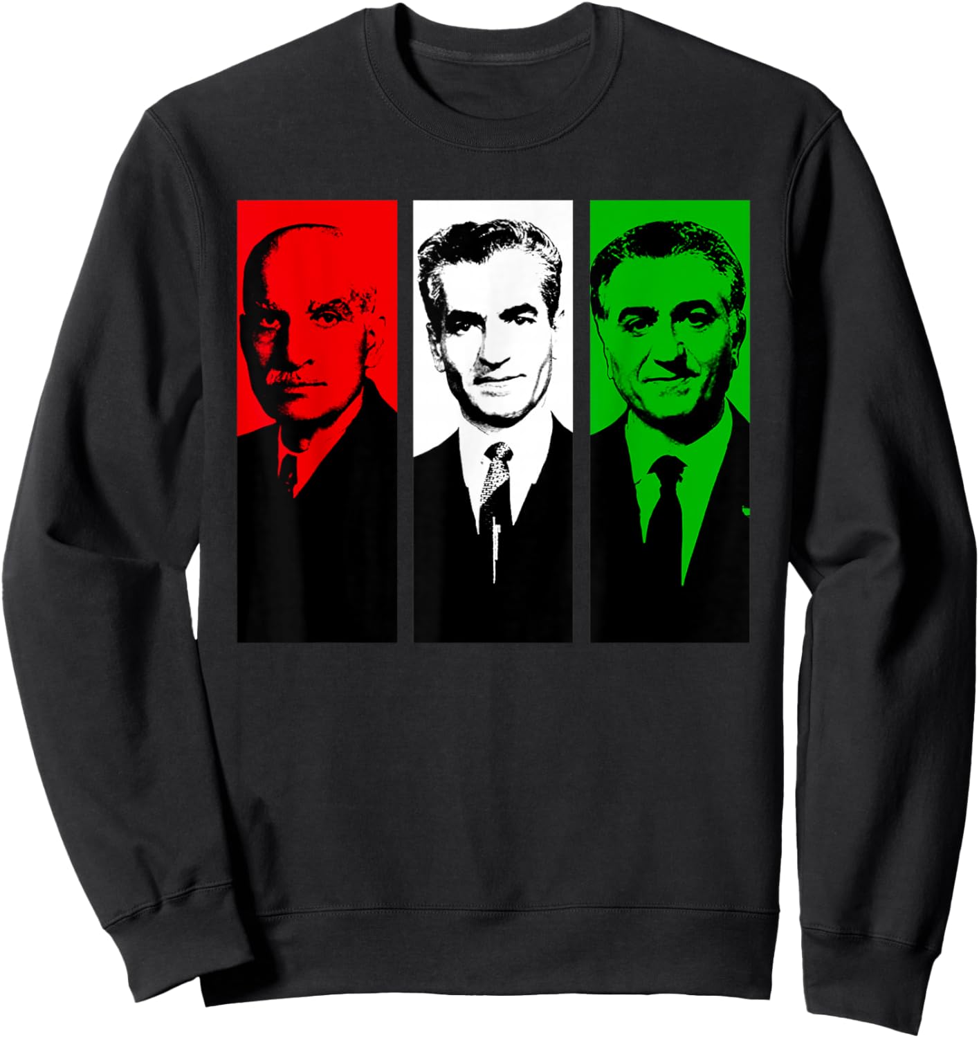 Pahlavi Kings of Iran Sweatshirt - Sweatshirt | Black