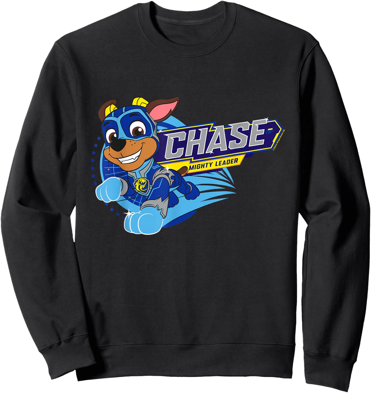 Paw Patrol Chase Mighty Leader Sweatshirt - Sweatshirt | Black