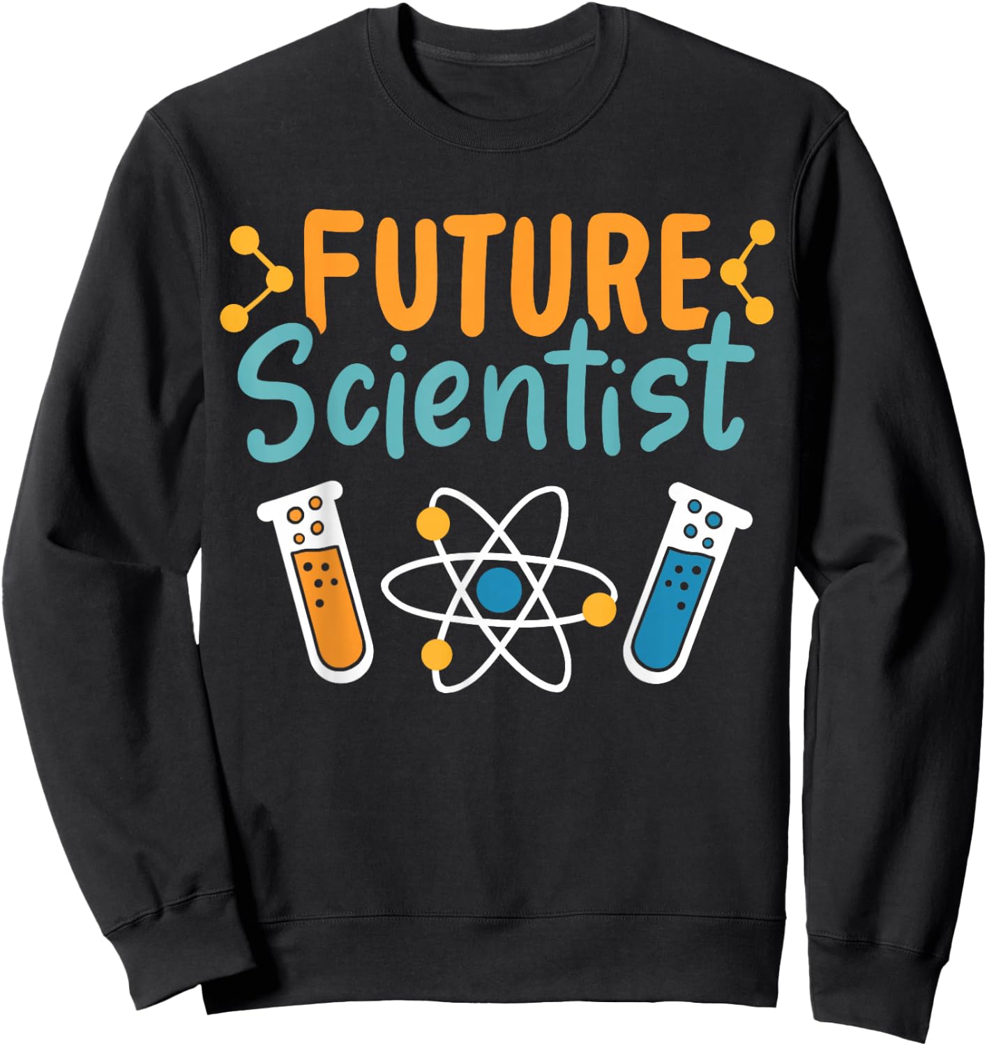 Future Scientist Science Chemistry Physics Chemist Physicist Sweatshirt - Sweatshirt | Black