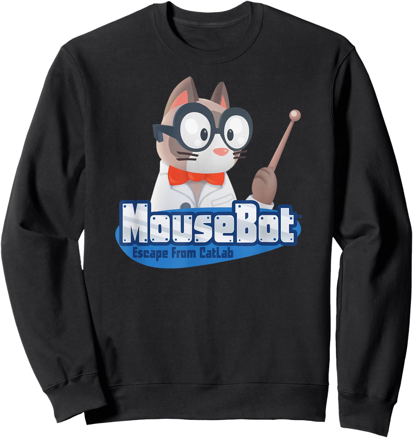 MouseBot - CatLab Sweatshirt - Sweatshirt | Black
