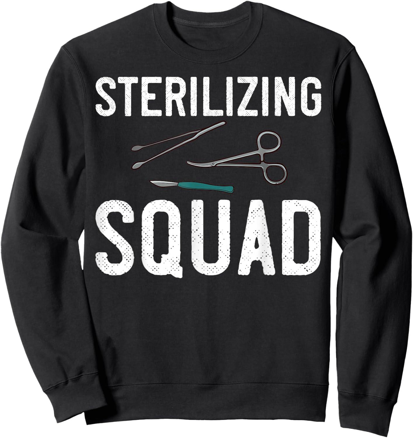 Sterile Processing Technician Certification Manager Tech Sweatshirt - Sweatshirt | Black
