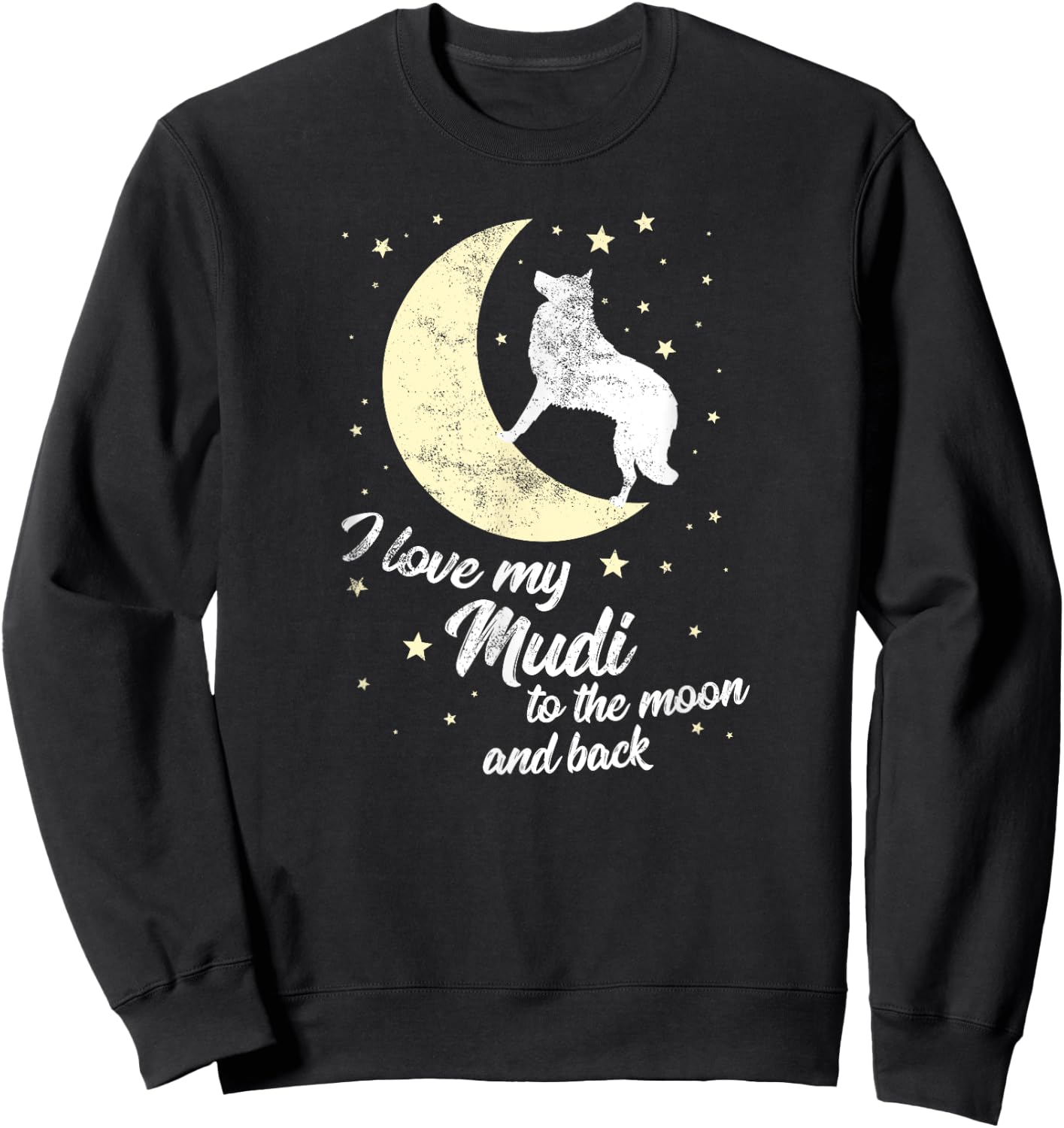 Mudi Dog Owner - Cute Dog Owner Gift Women Sweatshirt - Sweatshirt | Black