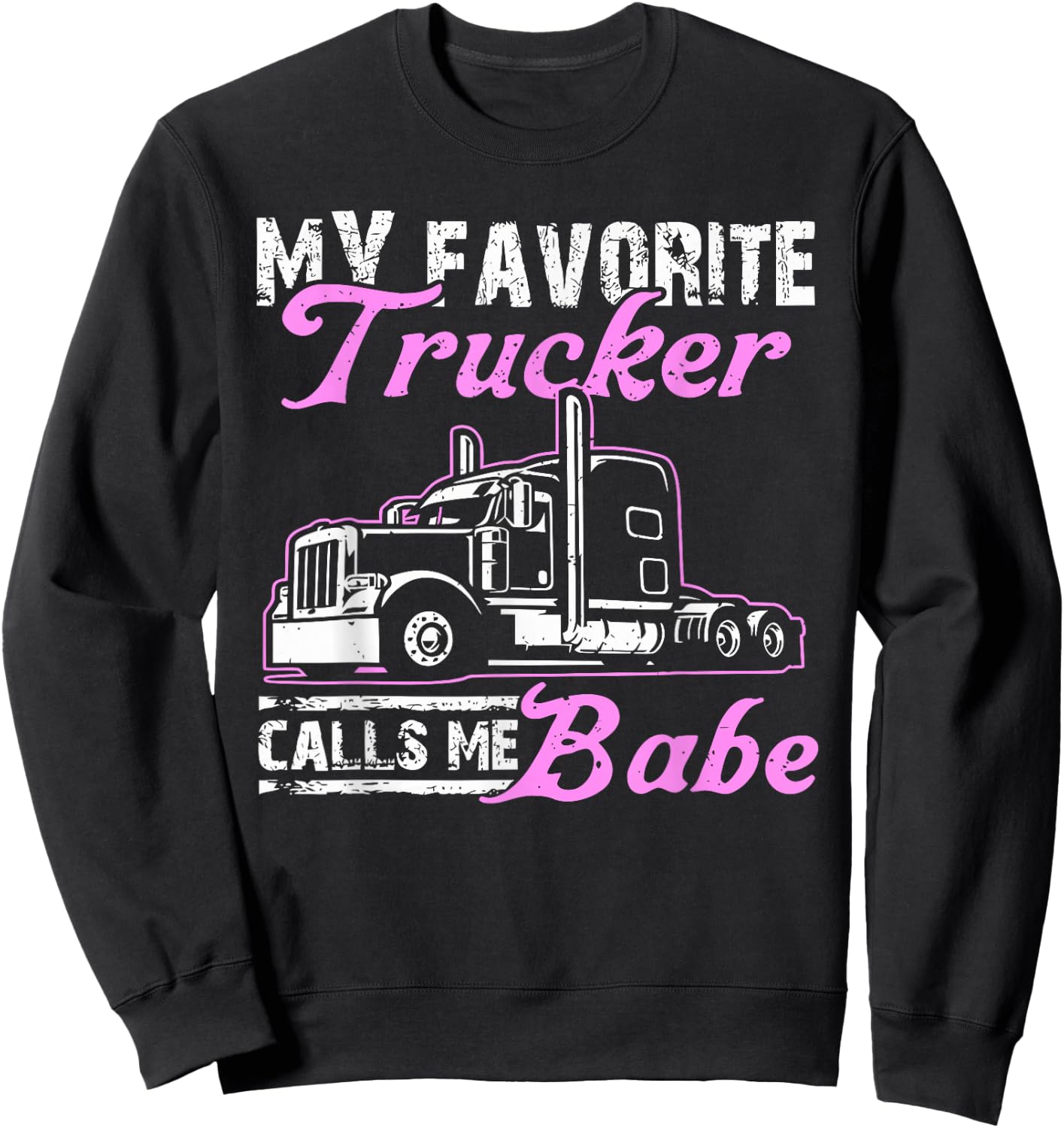 Funny Design Sweatshirt - Sweatshirt | Black