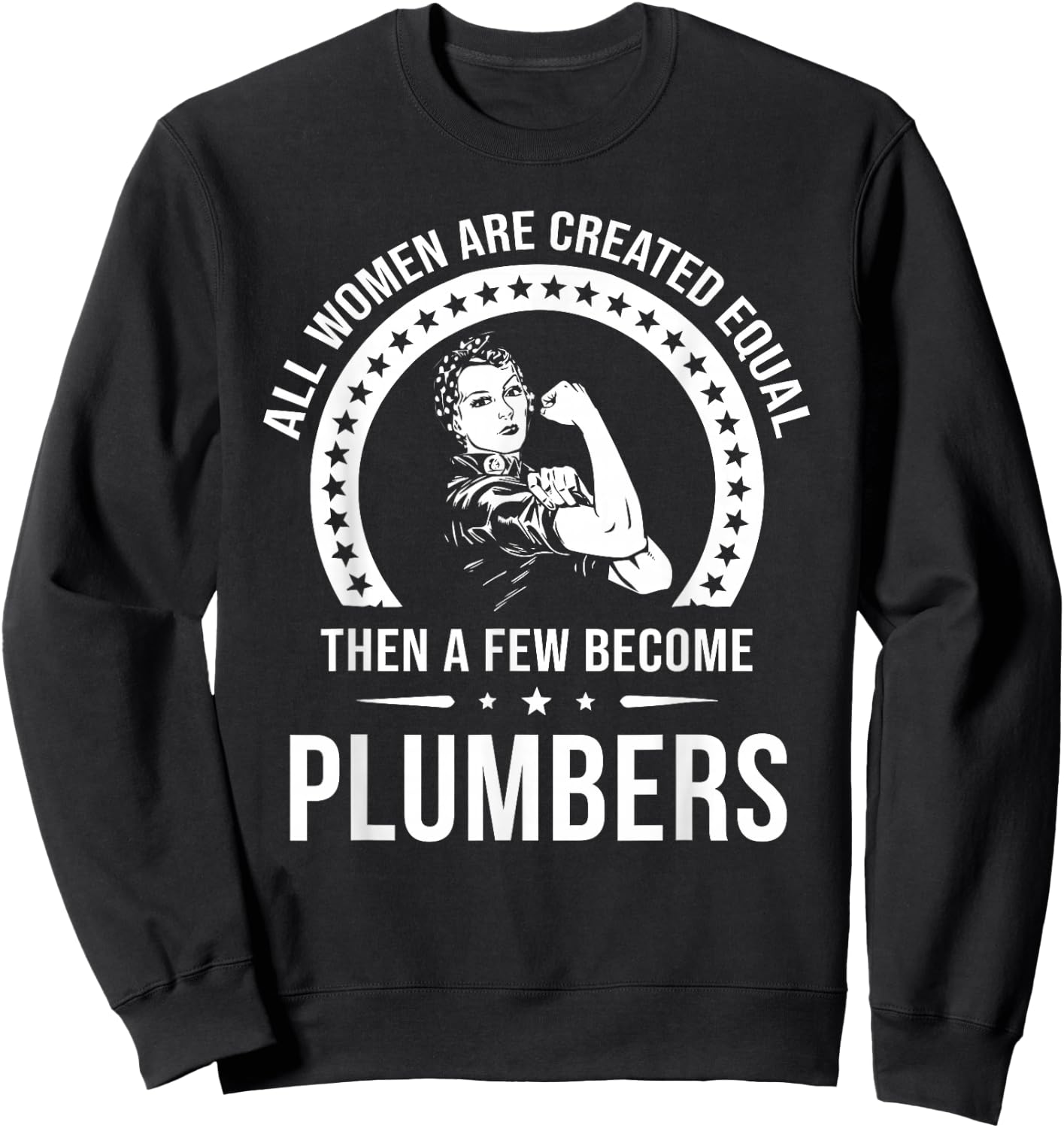 Plumber Shirts | Plumber Sweatshirt - Sweatshirt | Black