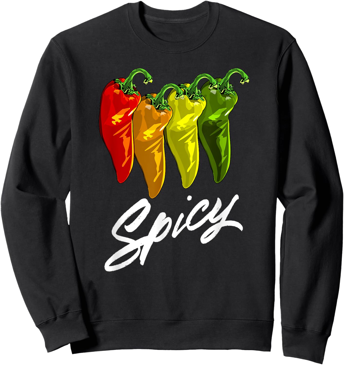 Chili Pepper Sweatshirt - Sweatshirt | Black