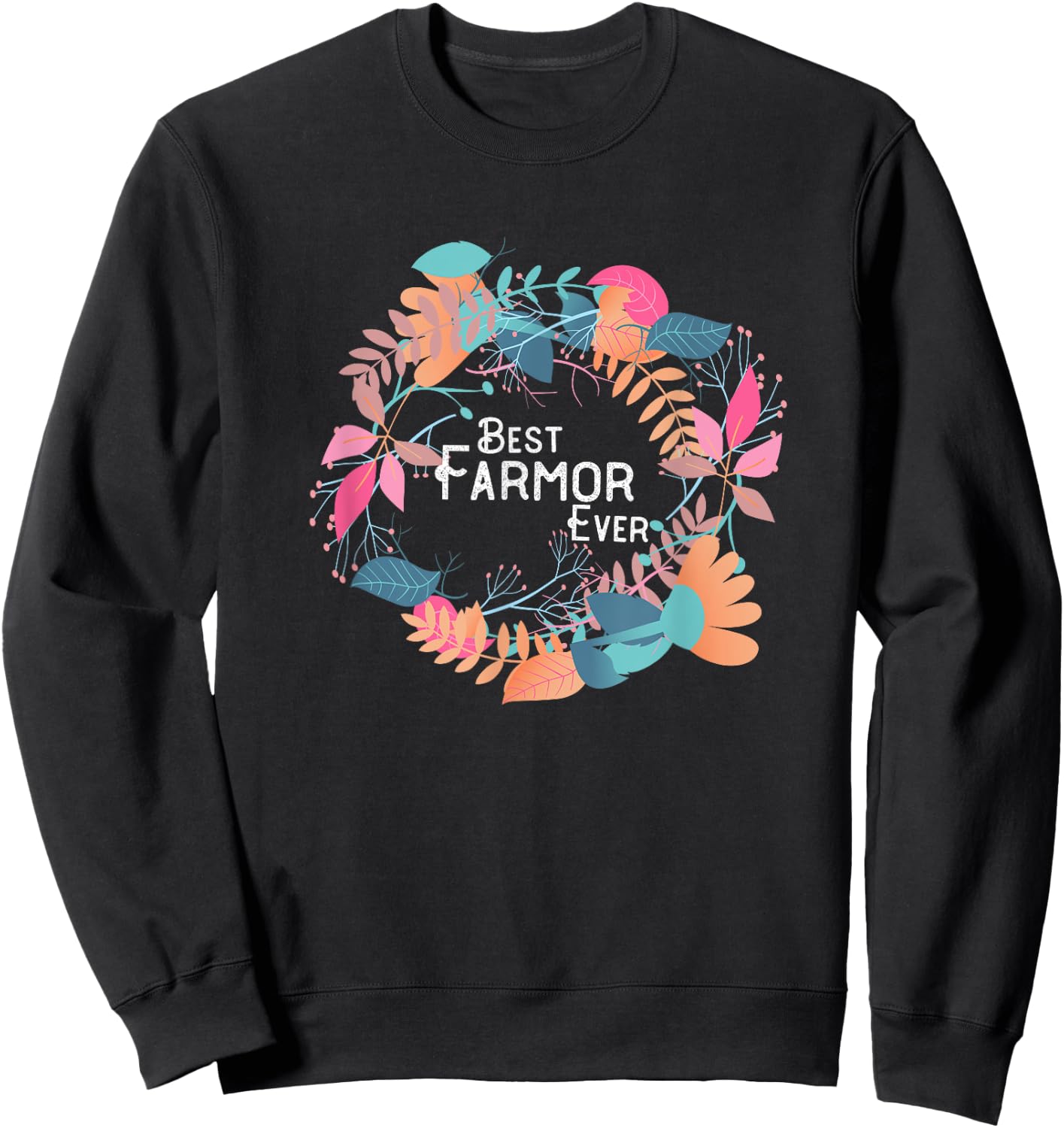 Danish Swedish Farmor Grandma Sweatshirt - Sweatshirt | Black