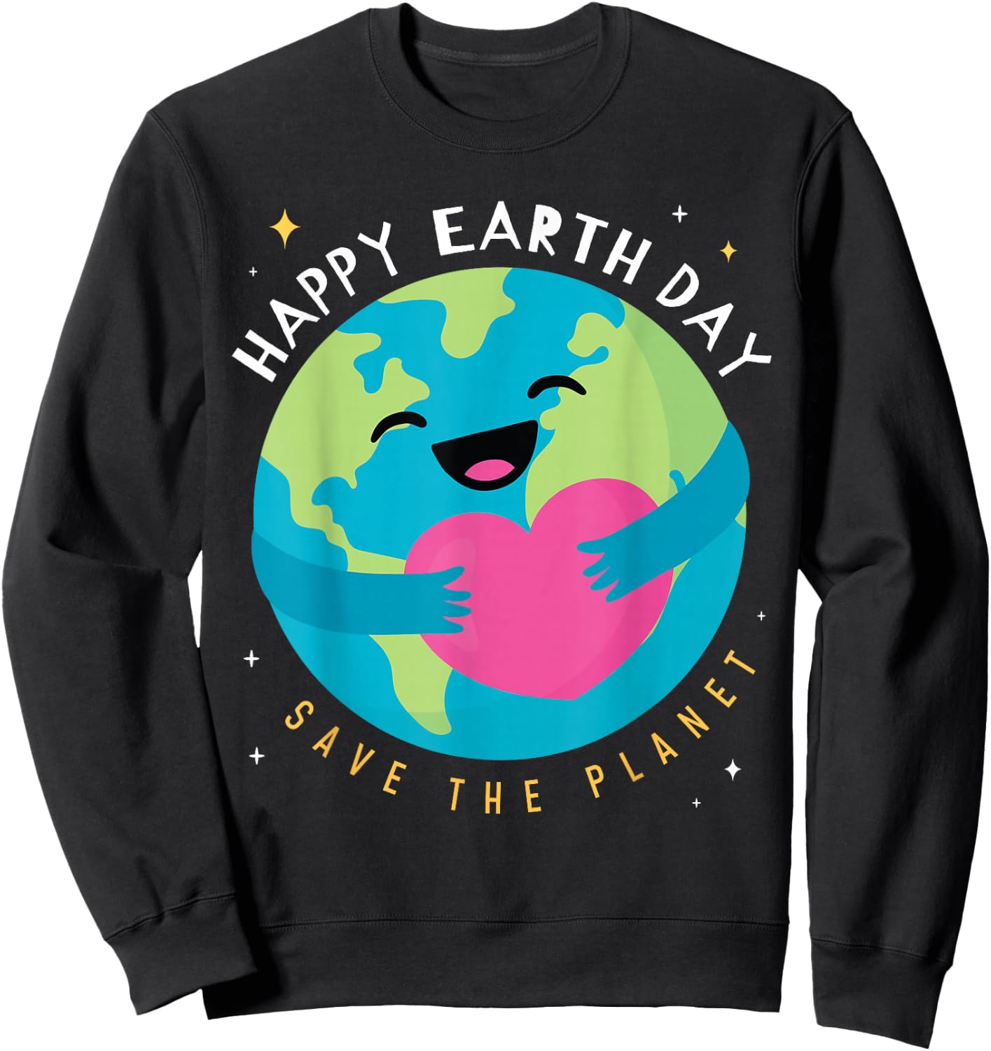 Earth Day 2026 Earth Day Save the Planet Boys Girls Sweatshirt - Sweatshirt | Black