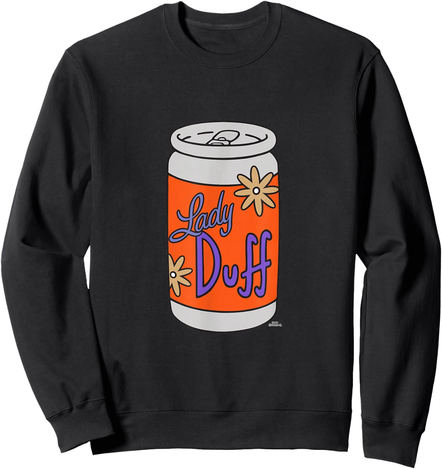 The Simpsons Lady Duff Beer Sweatshirt - Sweatshirt | Black
