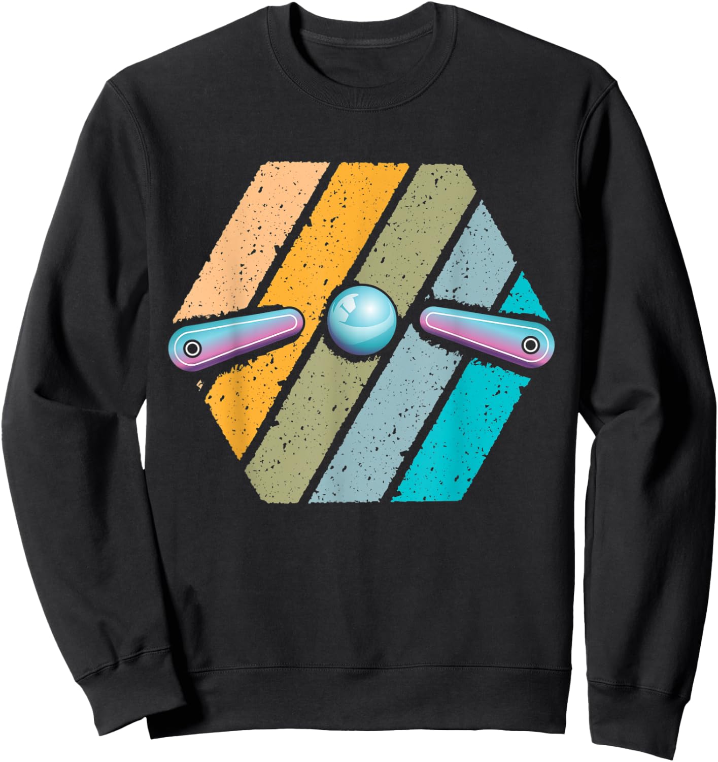Funny Pinball design for pinball player Sweatshirt - Sweatshirt | Black