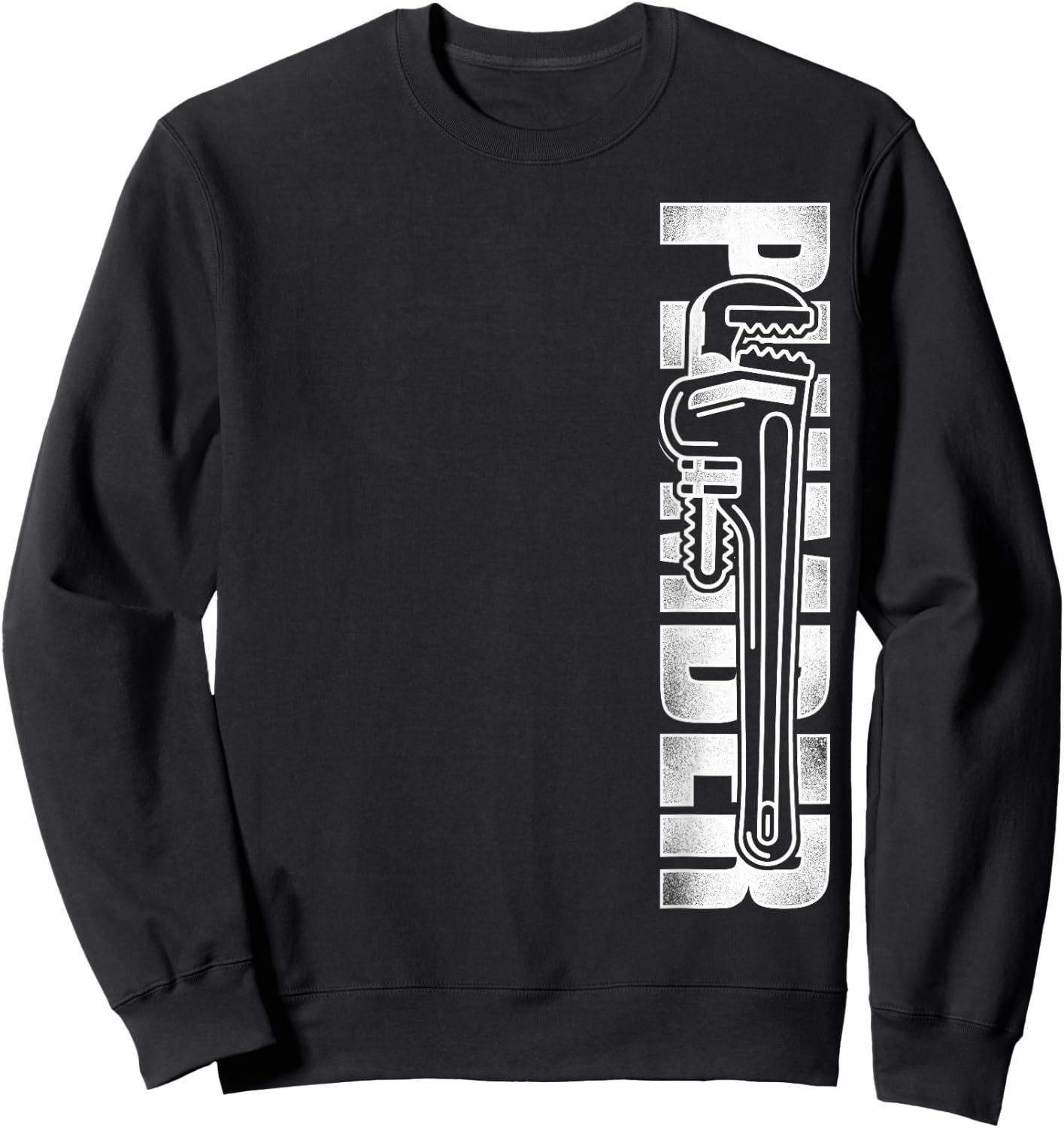 Plumber Vintage Plumber Sweatshirt - Sweatshirt | Black