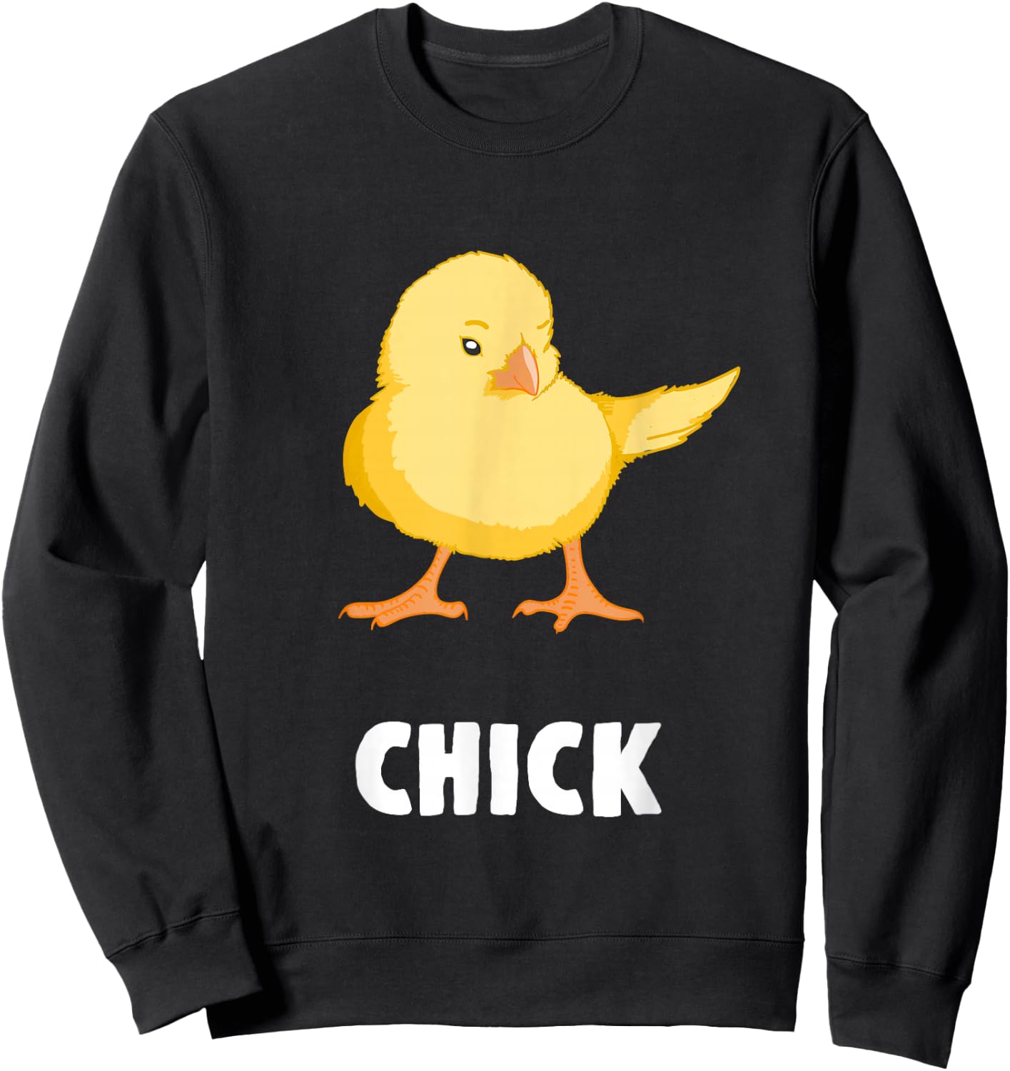 Chick Couples Matching Halloween Costumes Sweatshirt - Sweatshirt | Black