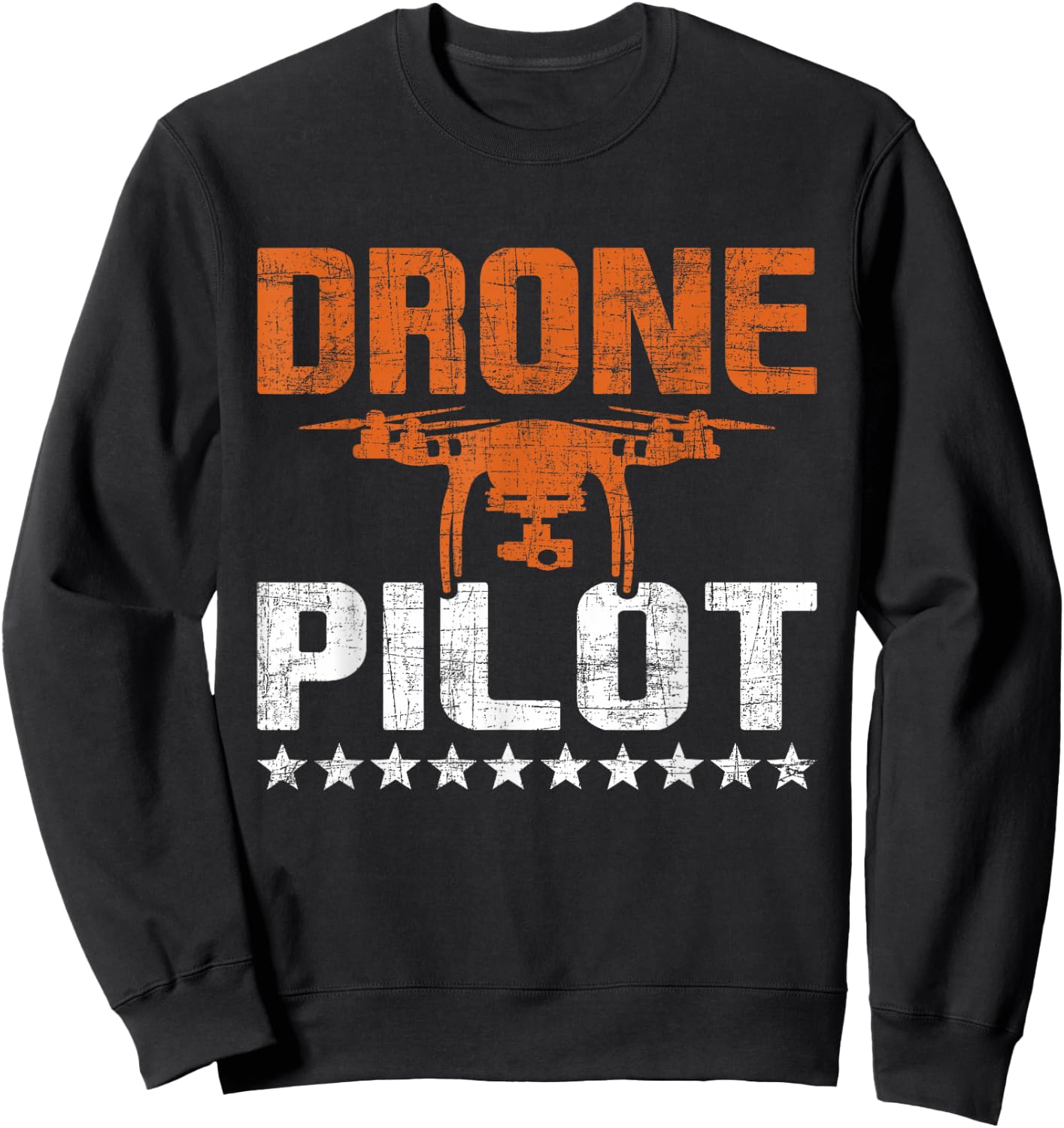 Drone Pilot - RC Flight Operator Quadcopter Flying Expert Sweatshirt - Sweatshirt | Black