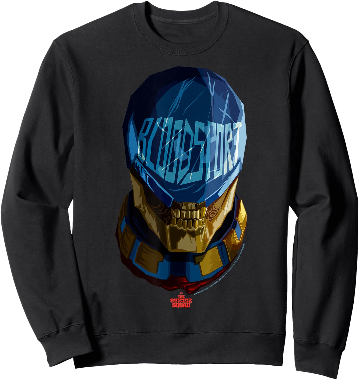 The Suicide Squad Big Bloodsport Logo Sweatshirt - Sweatshirt | Black