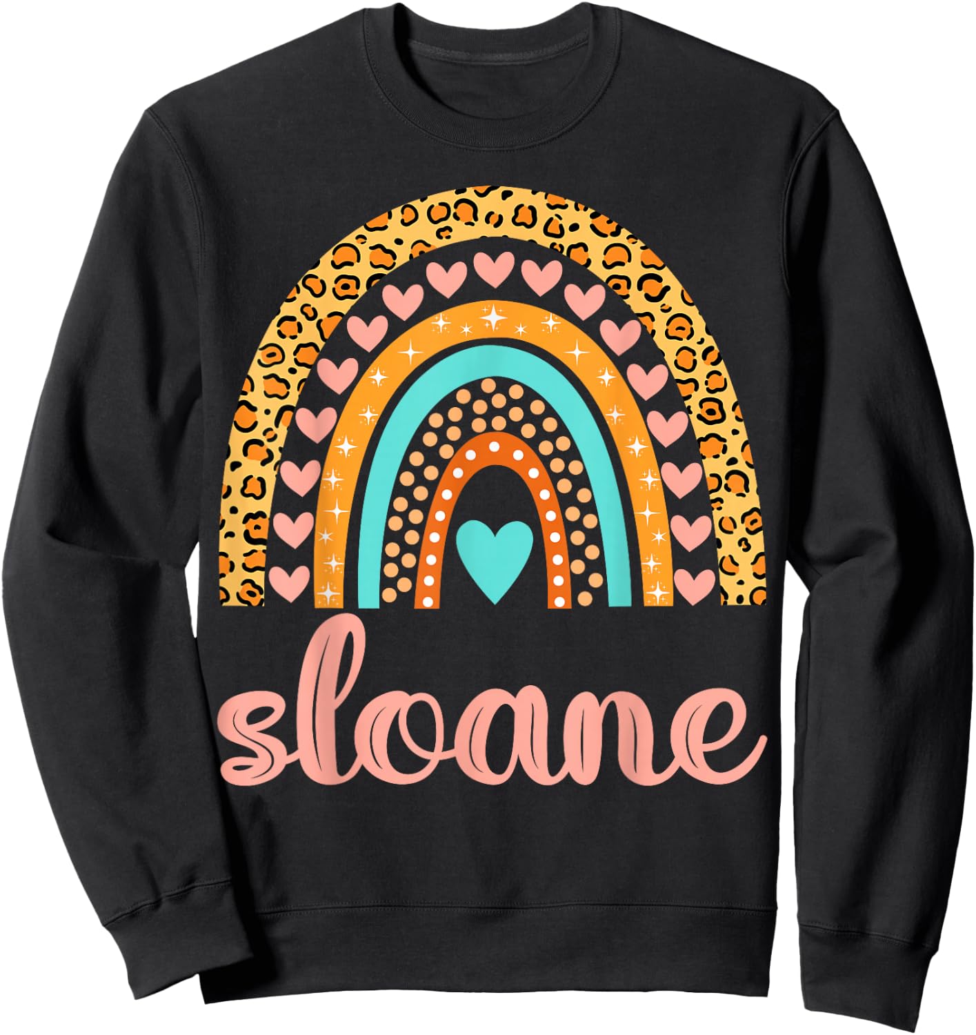 Sloane Sloane Name Birthday Shirt Gift Sweatshirt - Sweatshirt | Black