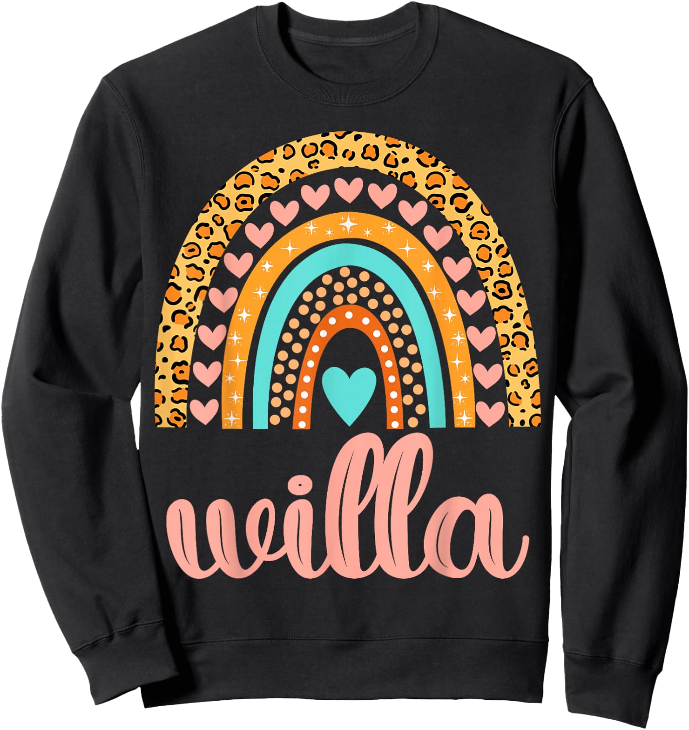 Willa Willa Name Birthday Shirt Gift Sweatshirt - Sweatshirt | Black