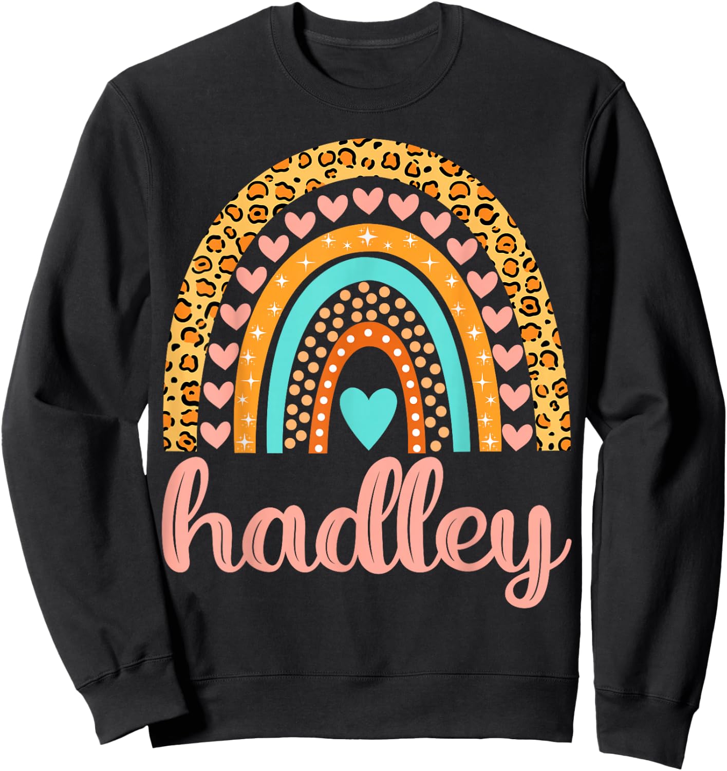 Hadley Hadley Name Birthday Shirt Gift Sweatshirt - Sweatshirt | Black