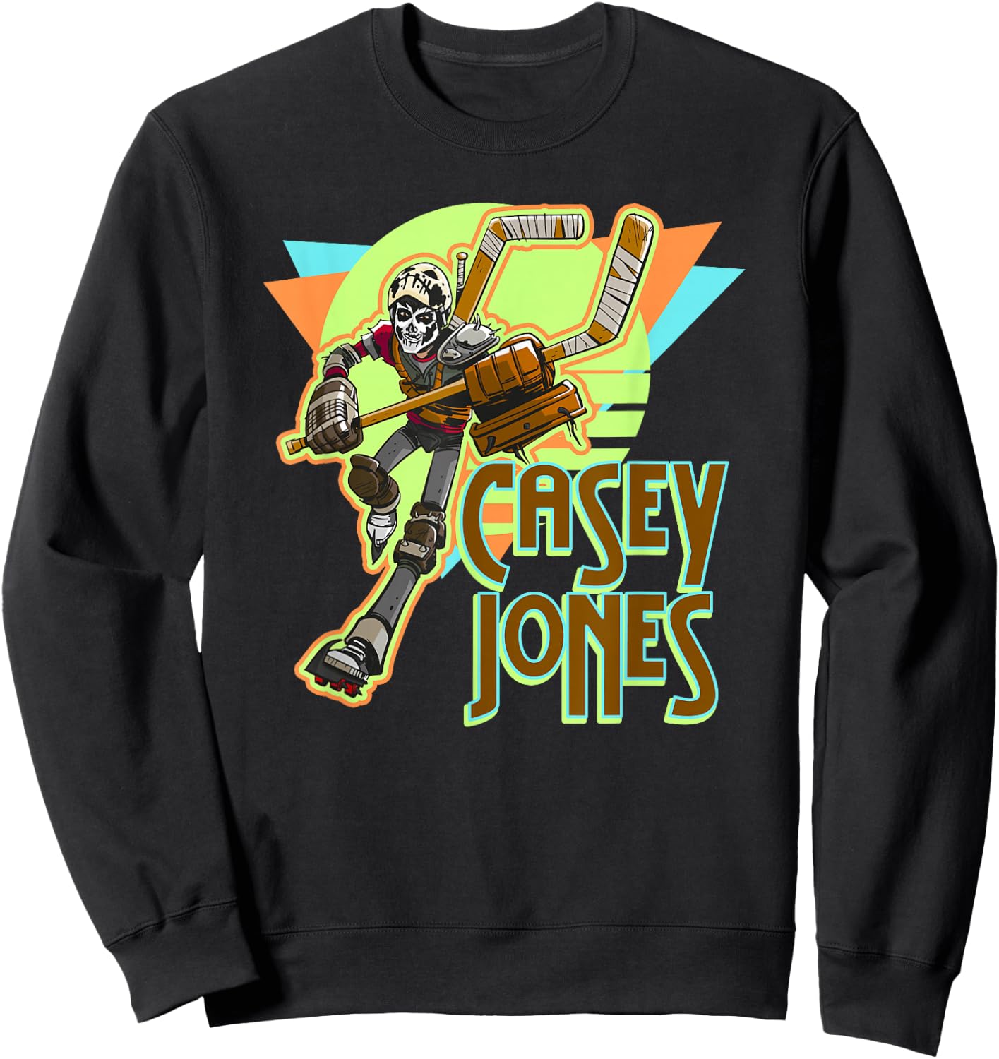 Casey Jones - Retro Style Sweatshirt - Sweatshirt | Black