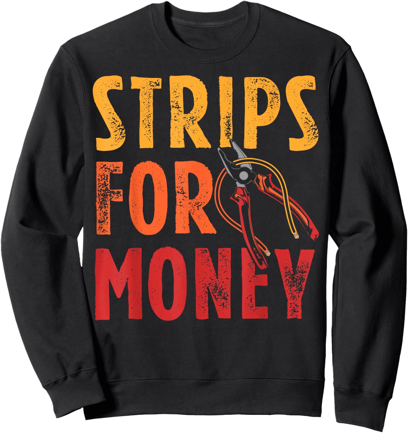 Powerline Electrical Father’s Day Electricians Sweatshirt - Sweatshirt | Black