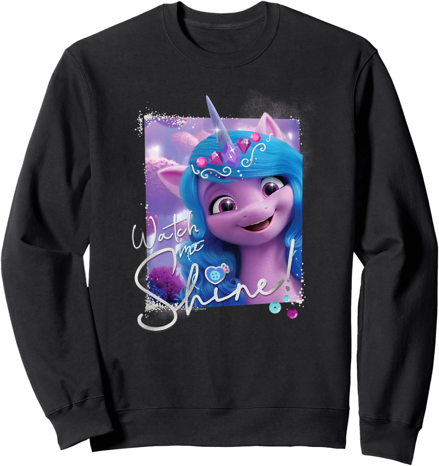 My Little Pony: A New Generation Unicorn Watch Me Shine! Sweatshirt - Sweatshirt | Black