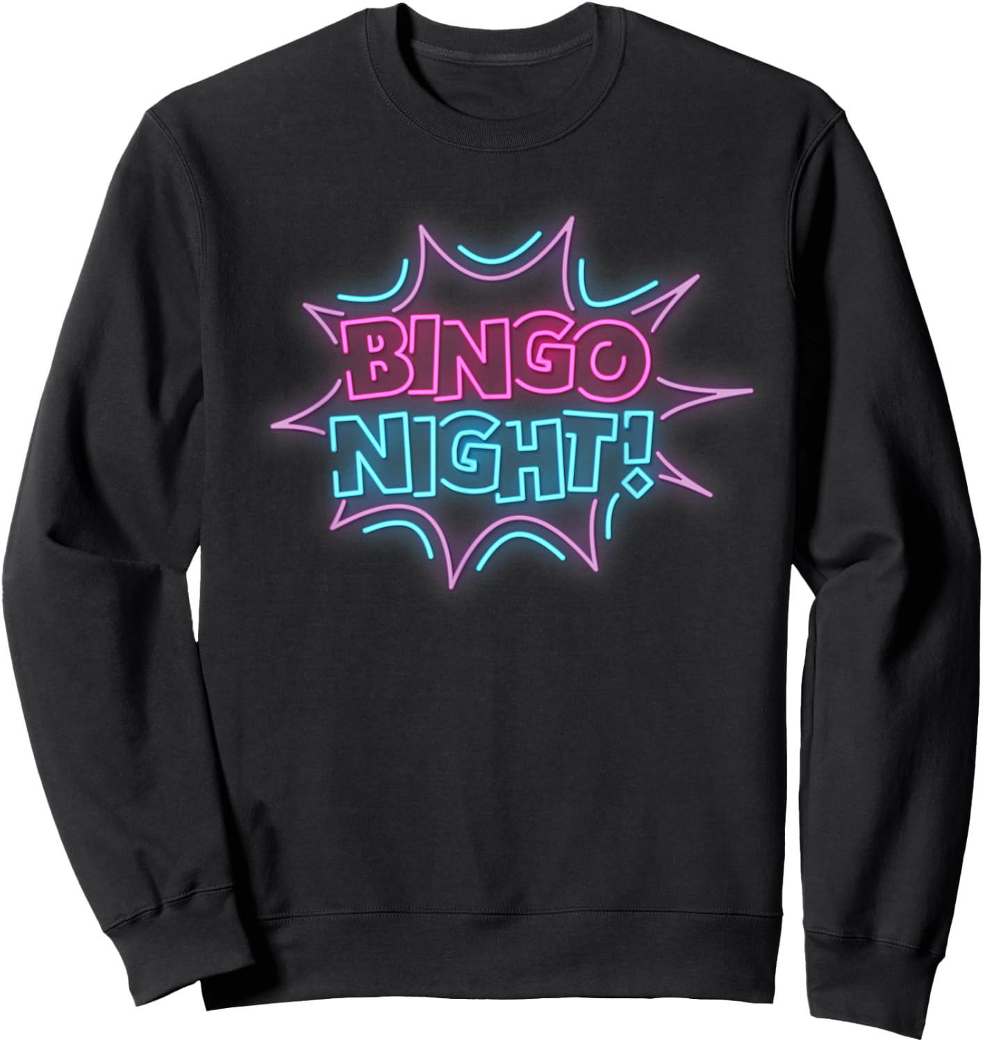 Funny Bingo King - Bingo Night Sweatshirt - Sweatshirt | Black