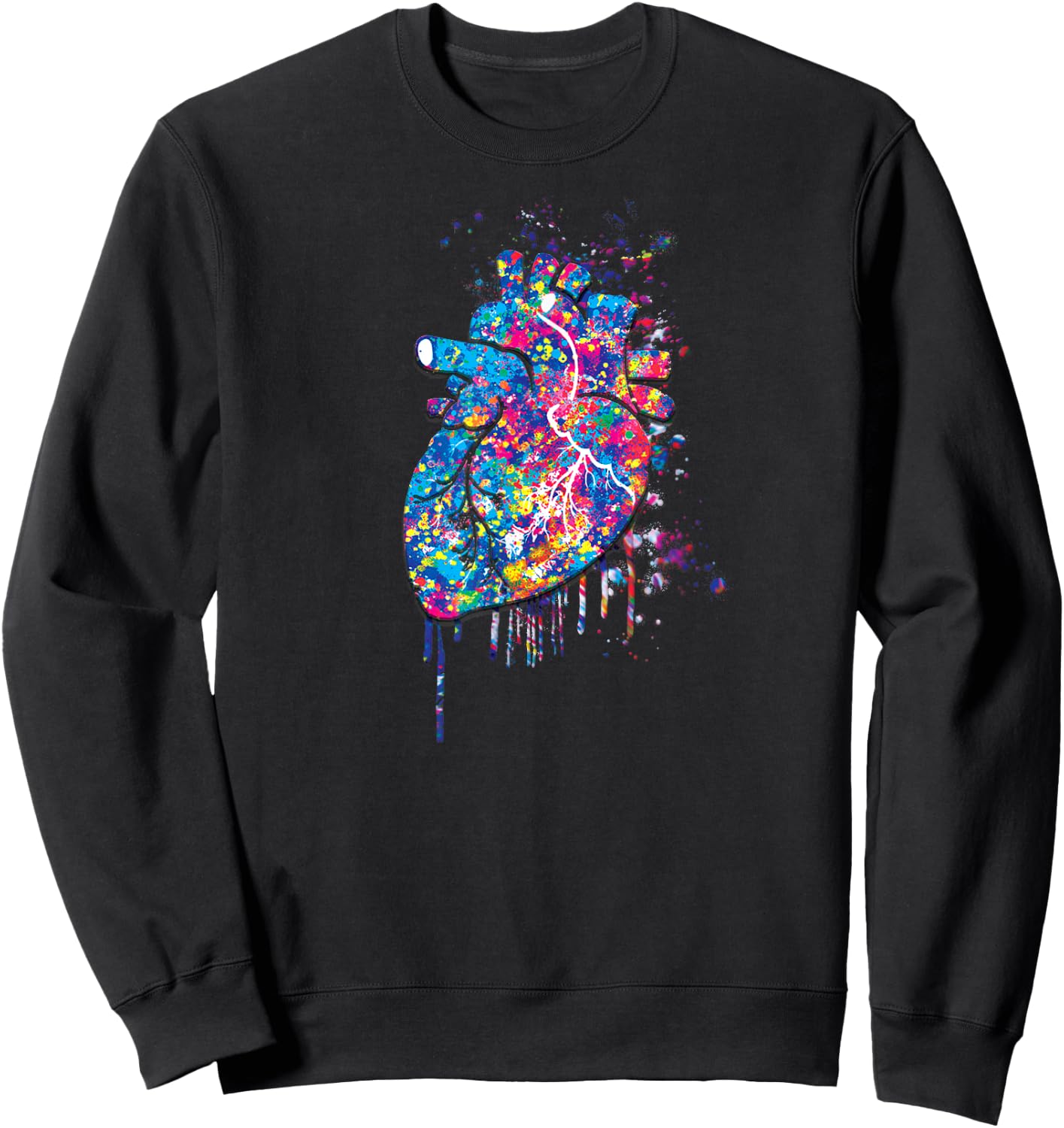 HItta 3xs Heart Gym Fitness Motivation Workout Inspiration Sweatshirt - Sweatshirt | Black
