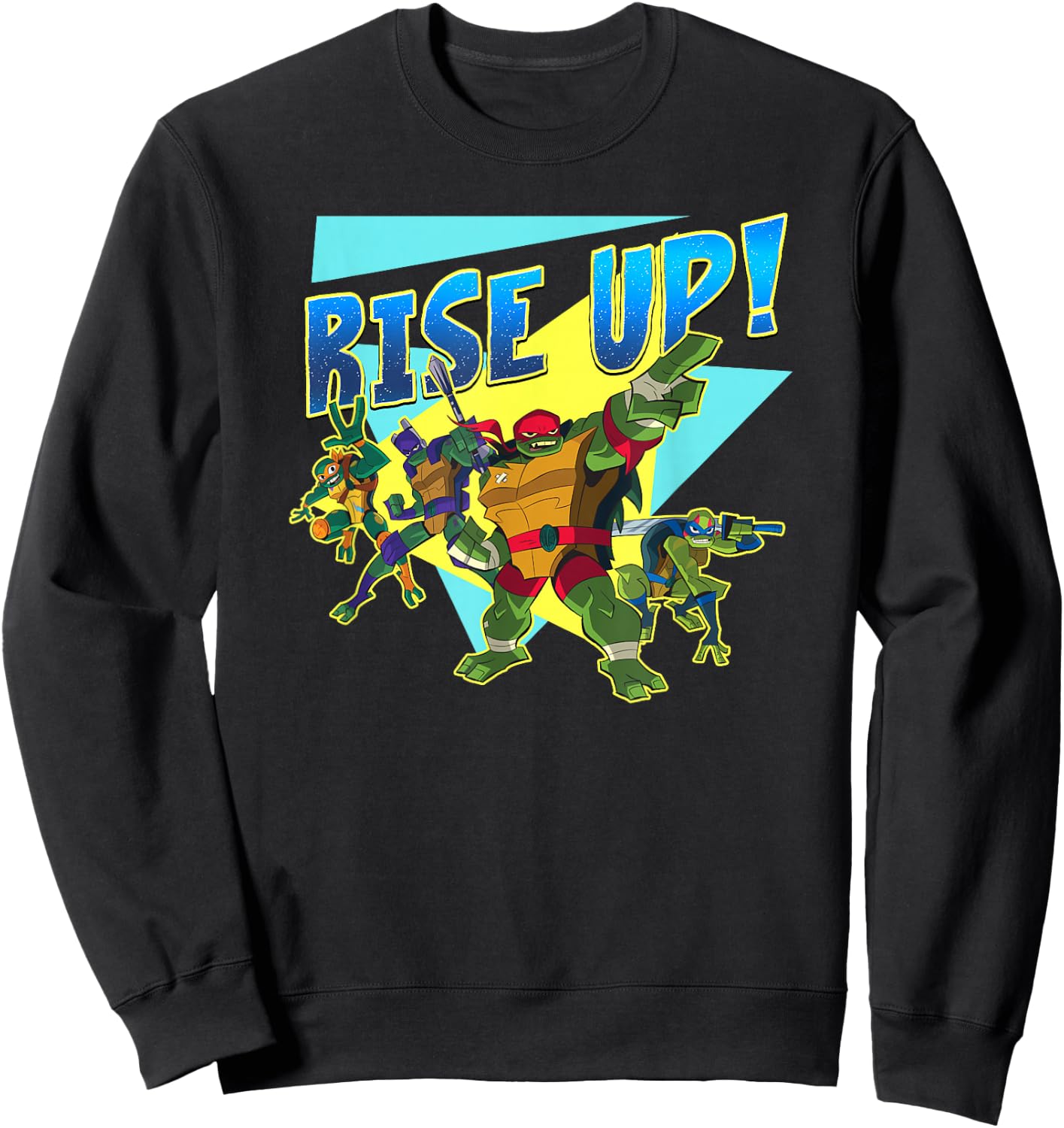 TMNT - Rise Up! Sweatshirt - Sweatshirt | Black