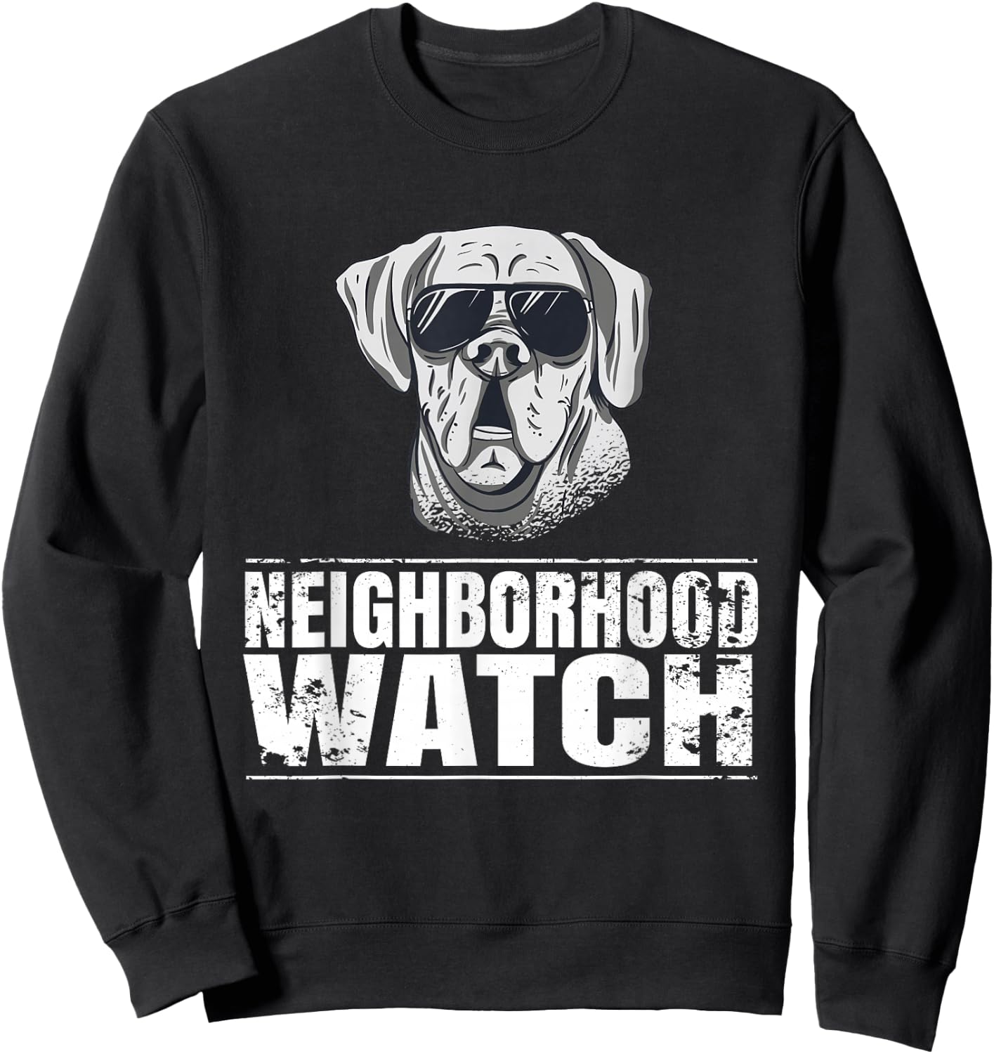 Neighborhood Watch Sweatshirt - Sweatshirt | Black