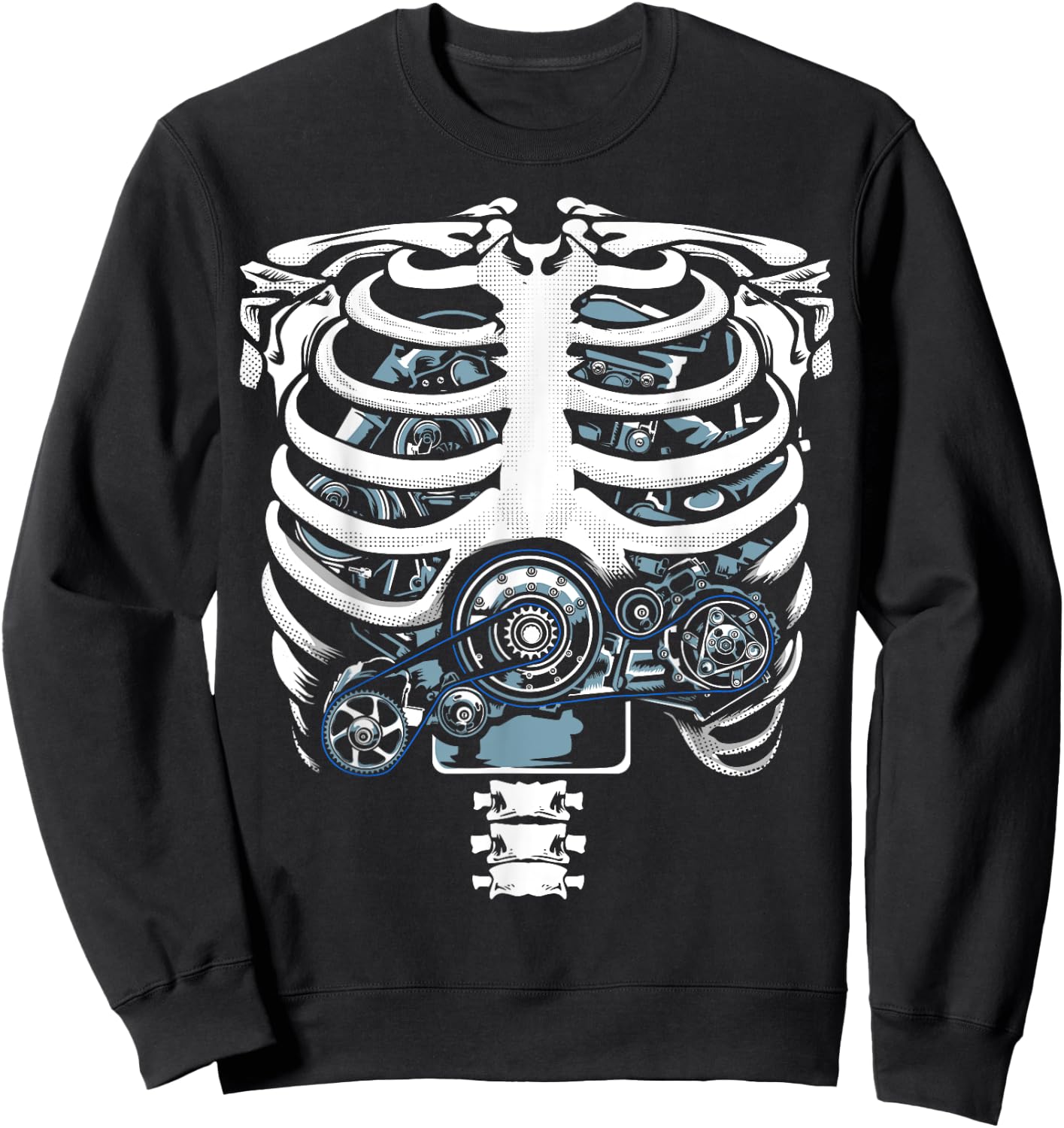 Funny Mechanic Designs Dad Car Enthusiasts Engineers Sweatshirt - Sweatshirt | Black