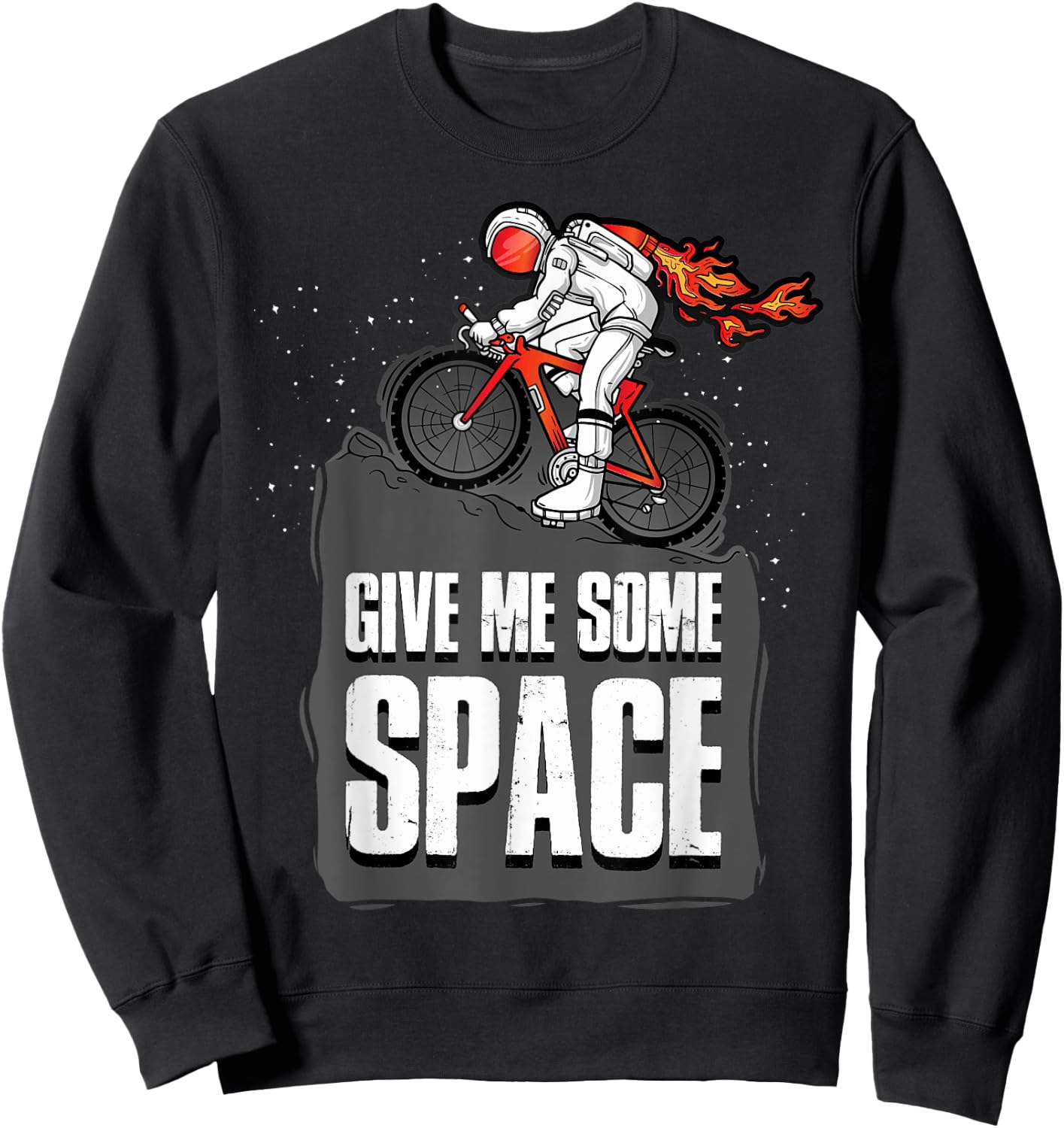 Give Me Some Space Sweatshirt - Sweatshirt | Black