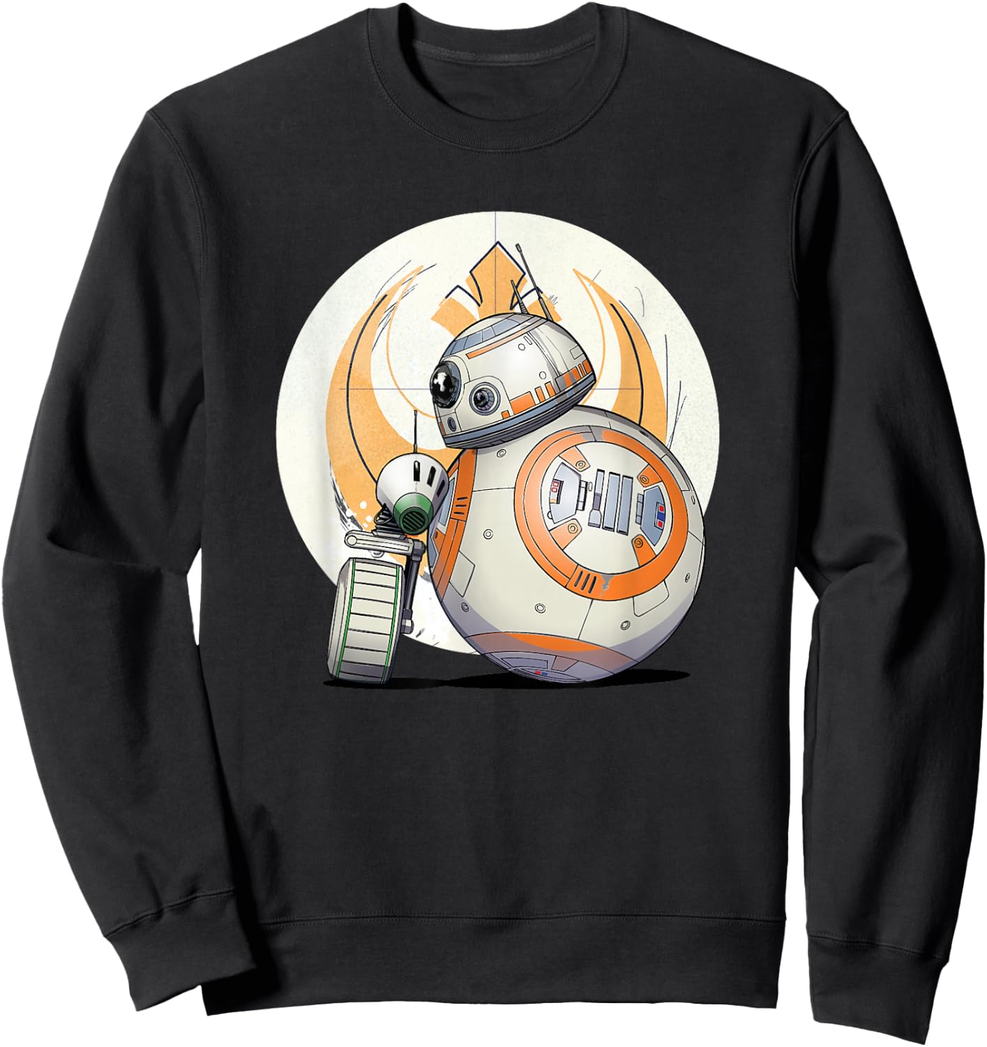 Star Wars The Rise of Skywalker BB-8 D-O Droid BFF Sweatshirt - Sweatshirt | Black