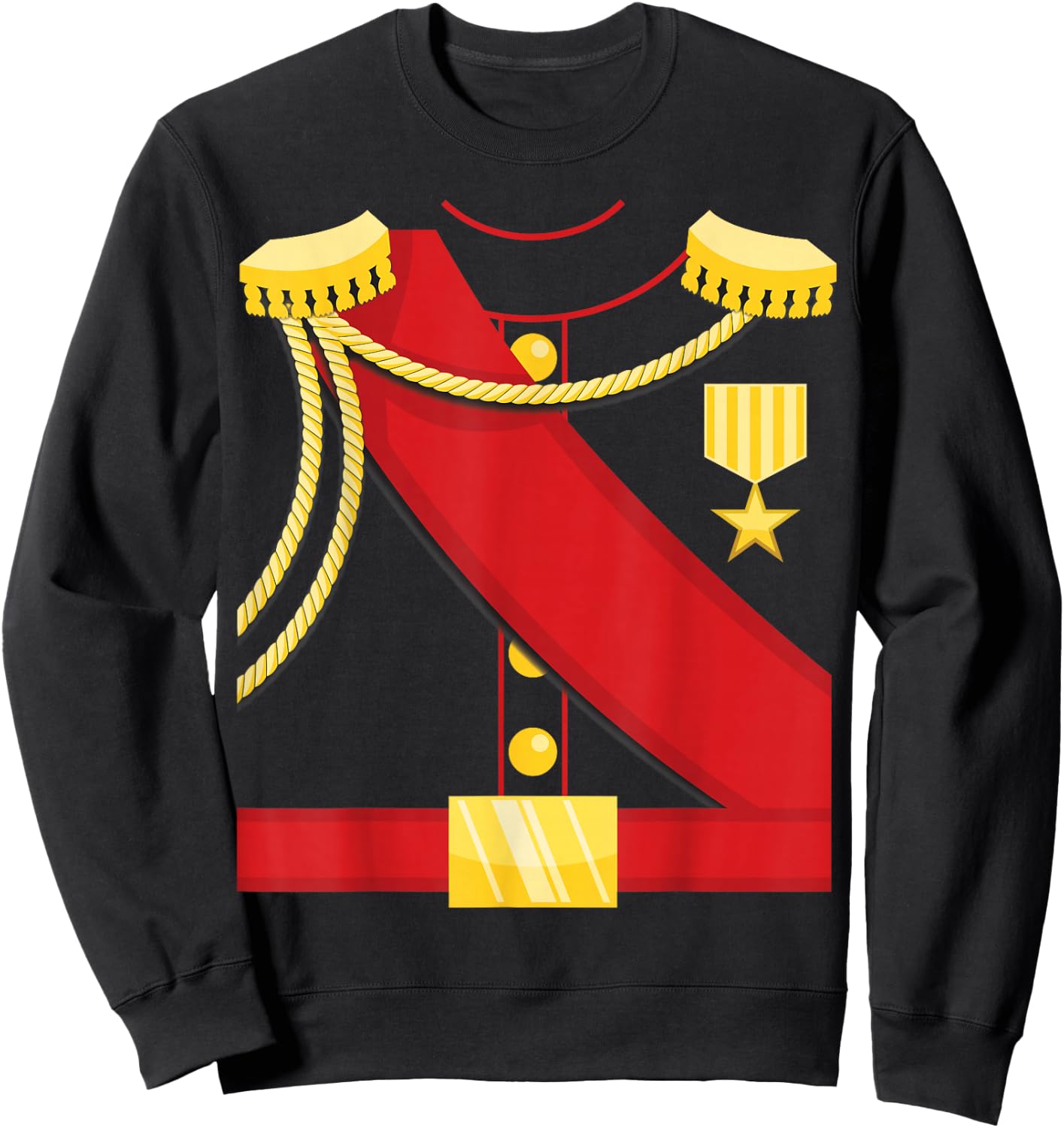 Charming King Prince Costume for Kids Boys Men & Adult Fun Sweatshirt - Sweatshirt | Black