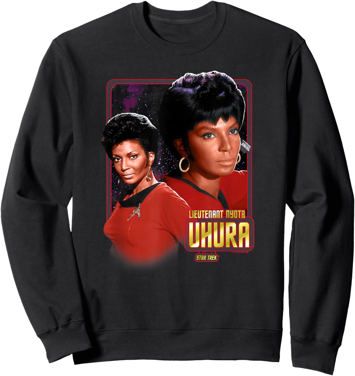 Star Trek Lieutenant Uhura Sweatshirt - Sweatshirt | Black