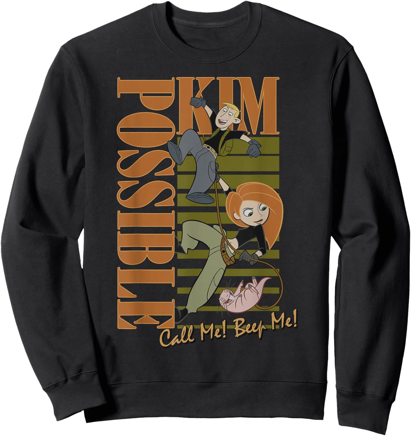 Disney Kim Possible Group Shot Poster Sweatshirt - Sweatshirt | Black