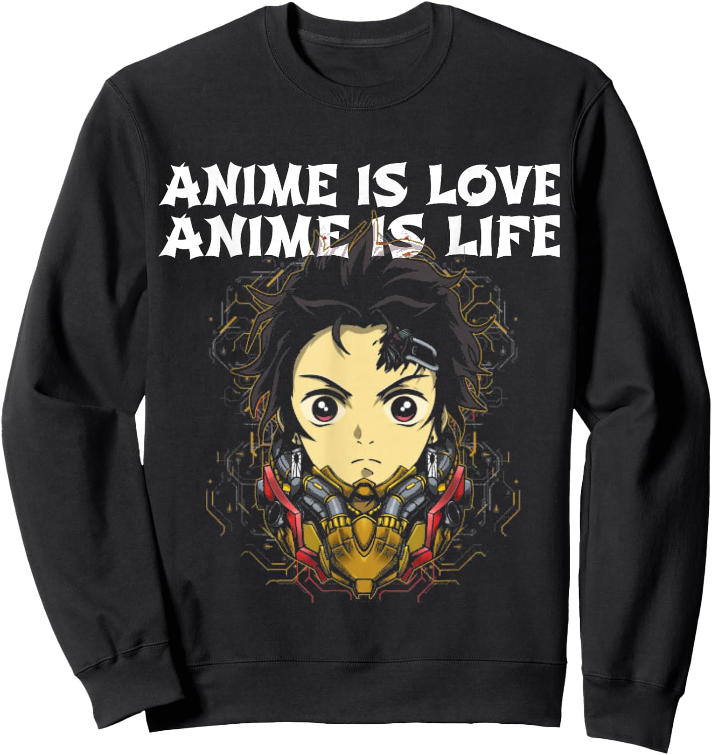 Fun and beautiful honey bee and Sweatshirt - Sweatshirt | Black